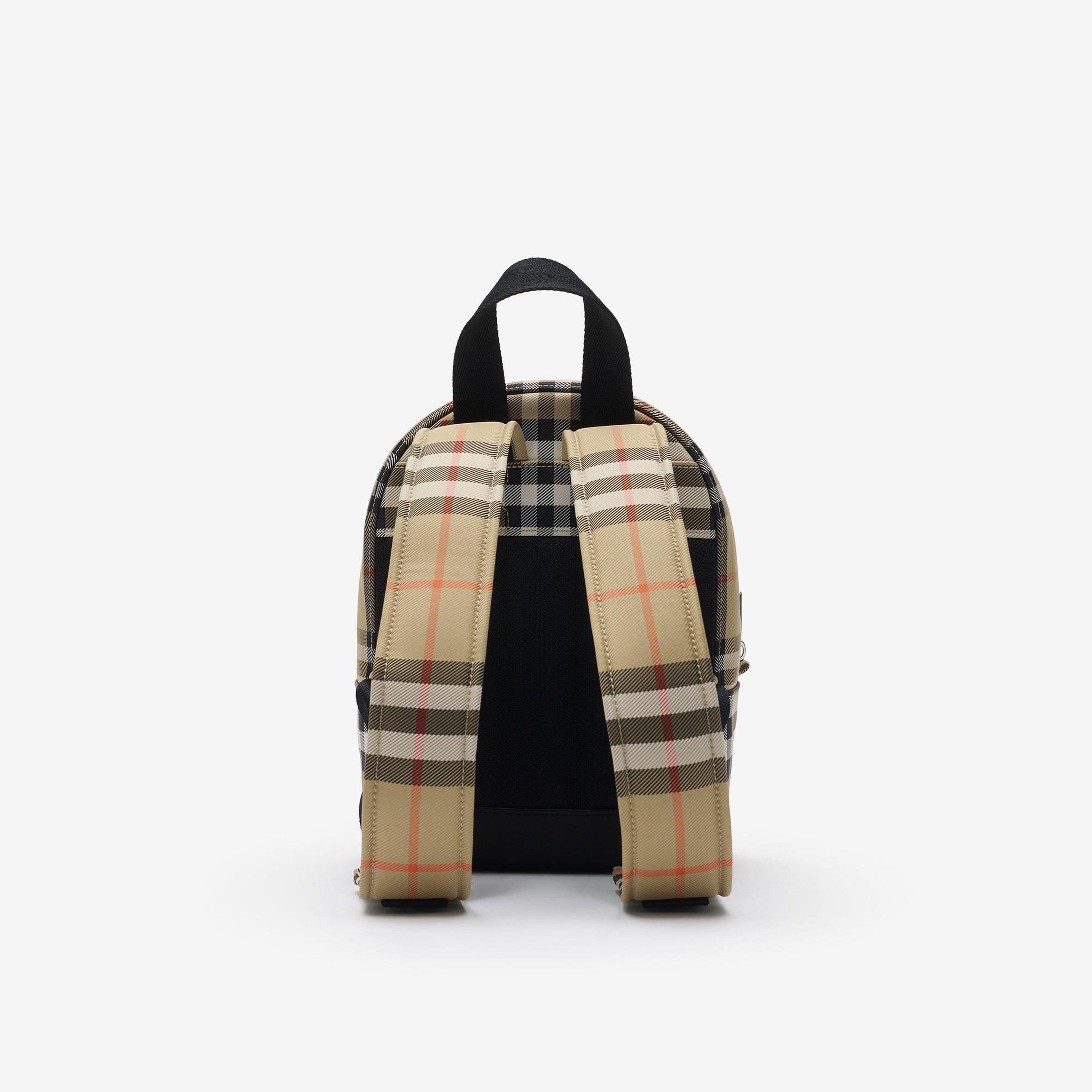 Burberry Check Çocuk Bej Sırt Çantası