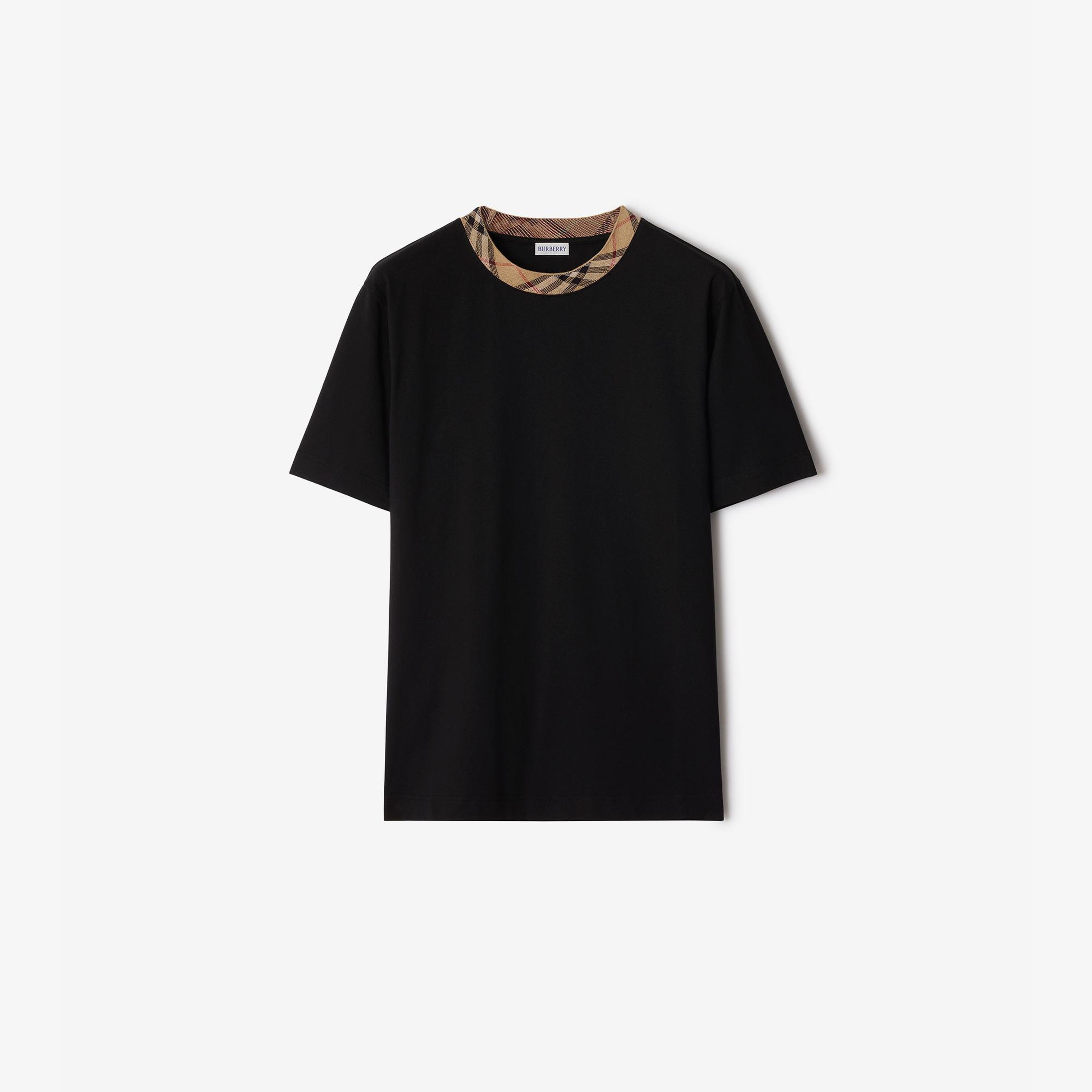 Burberry Erkek Siyah T-Shirt