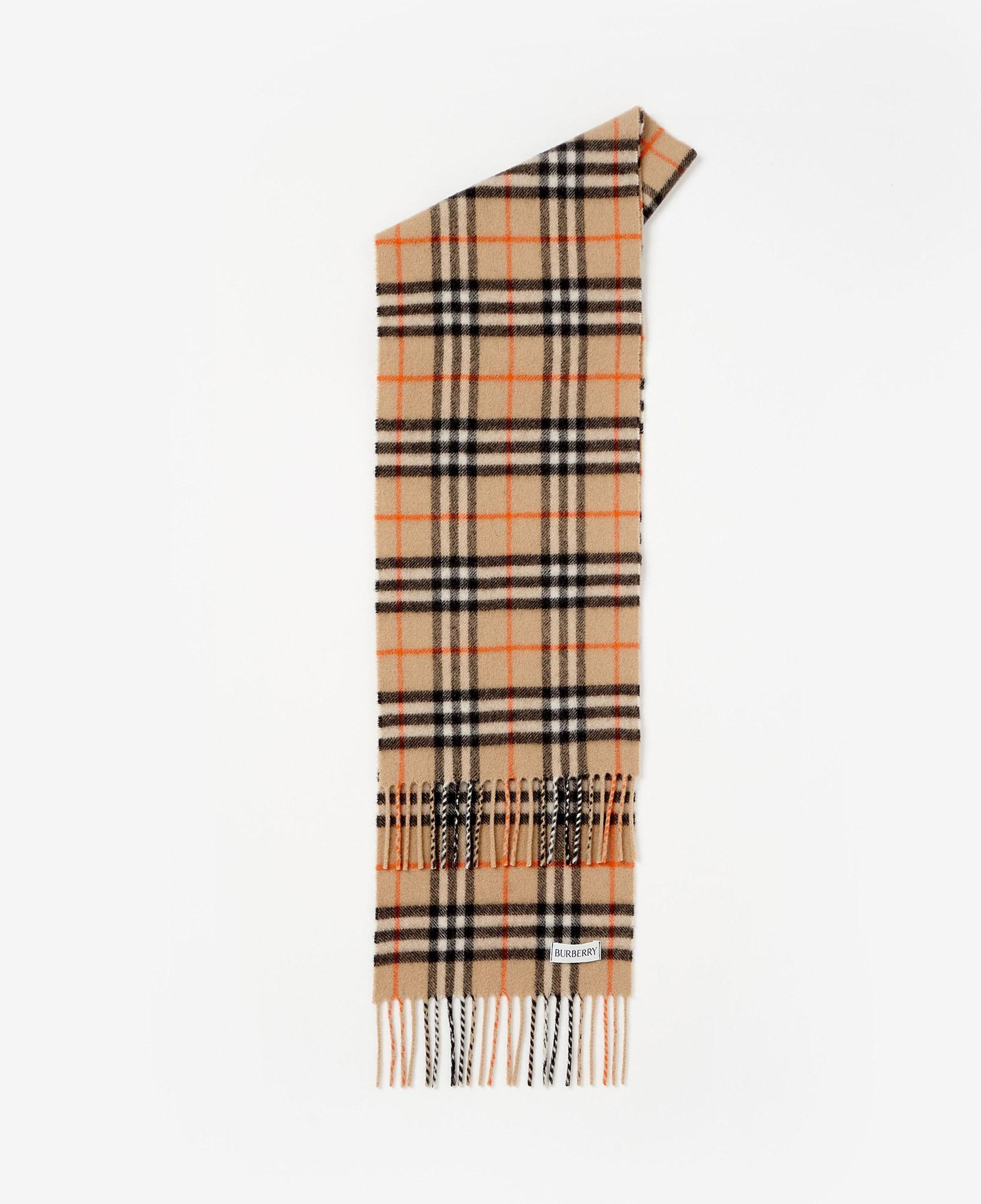 Burberry Check Kaşmir Çocuk Bej Atkı