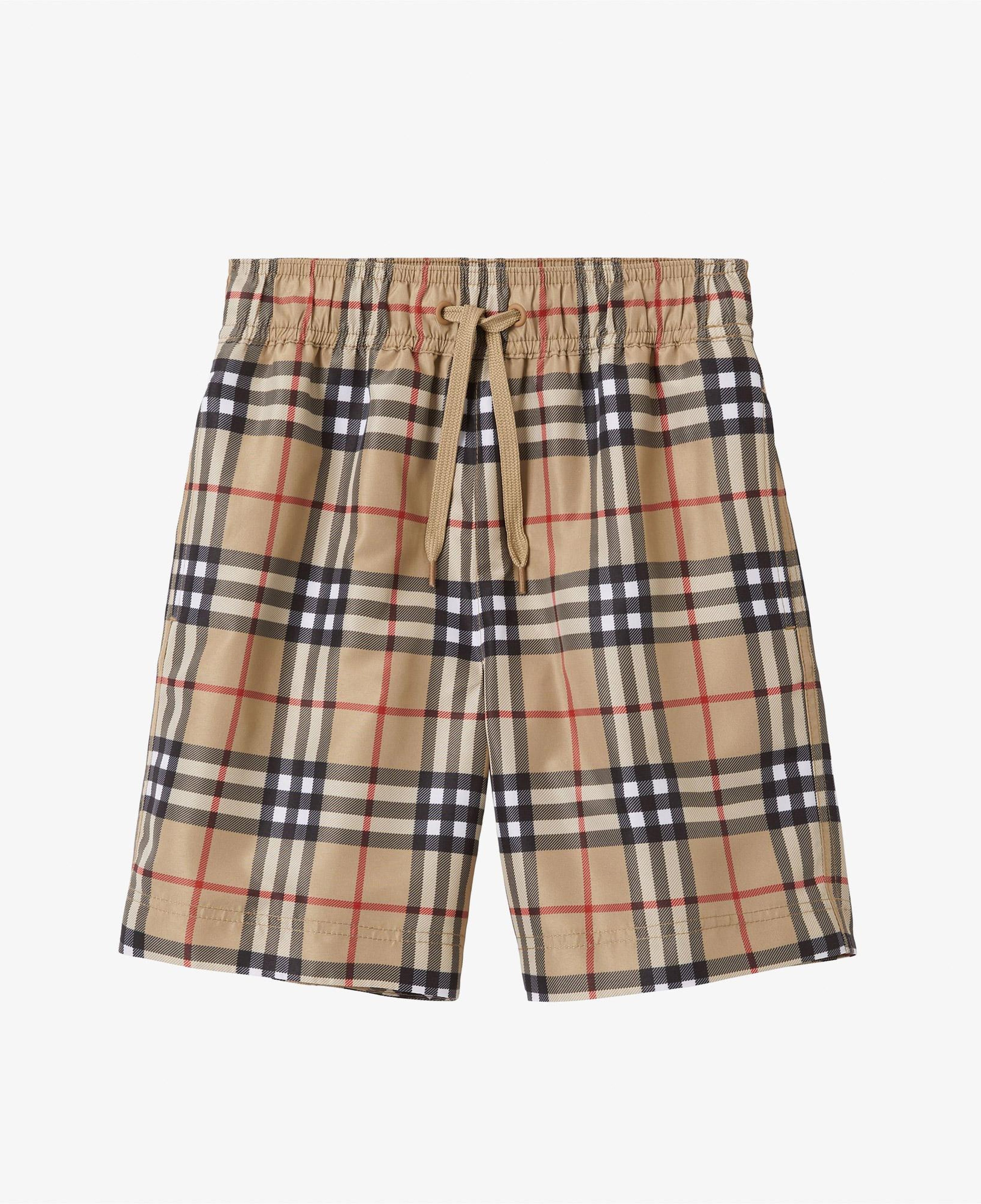 Burberry Malcolm Vintage Çocuk Bej Deniz Şortu