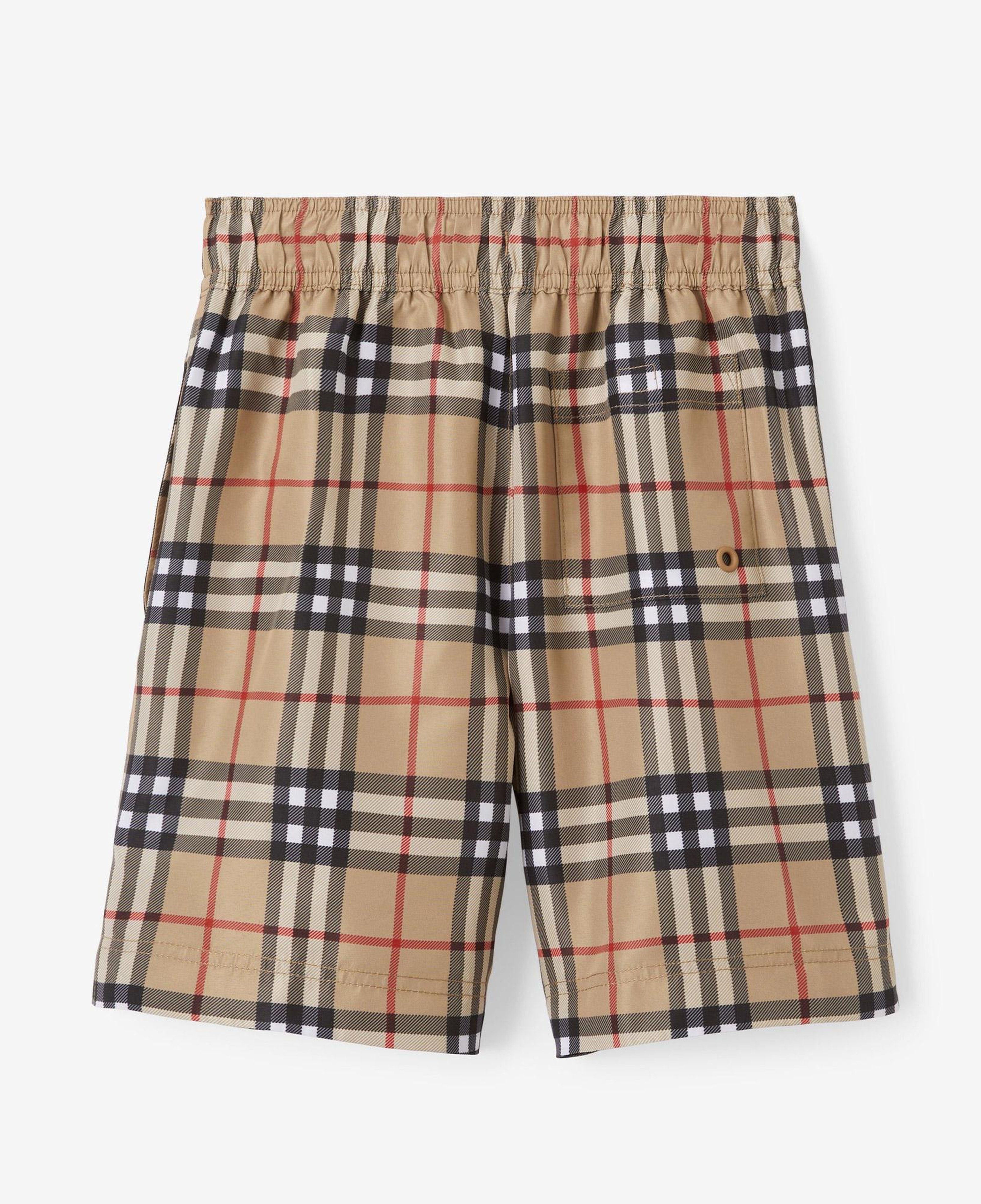 Burberry Malcolm Vintage Çocuk Bej Deniz Şortu