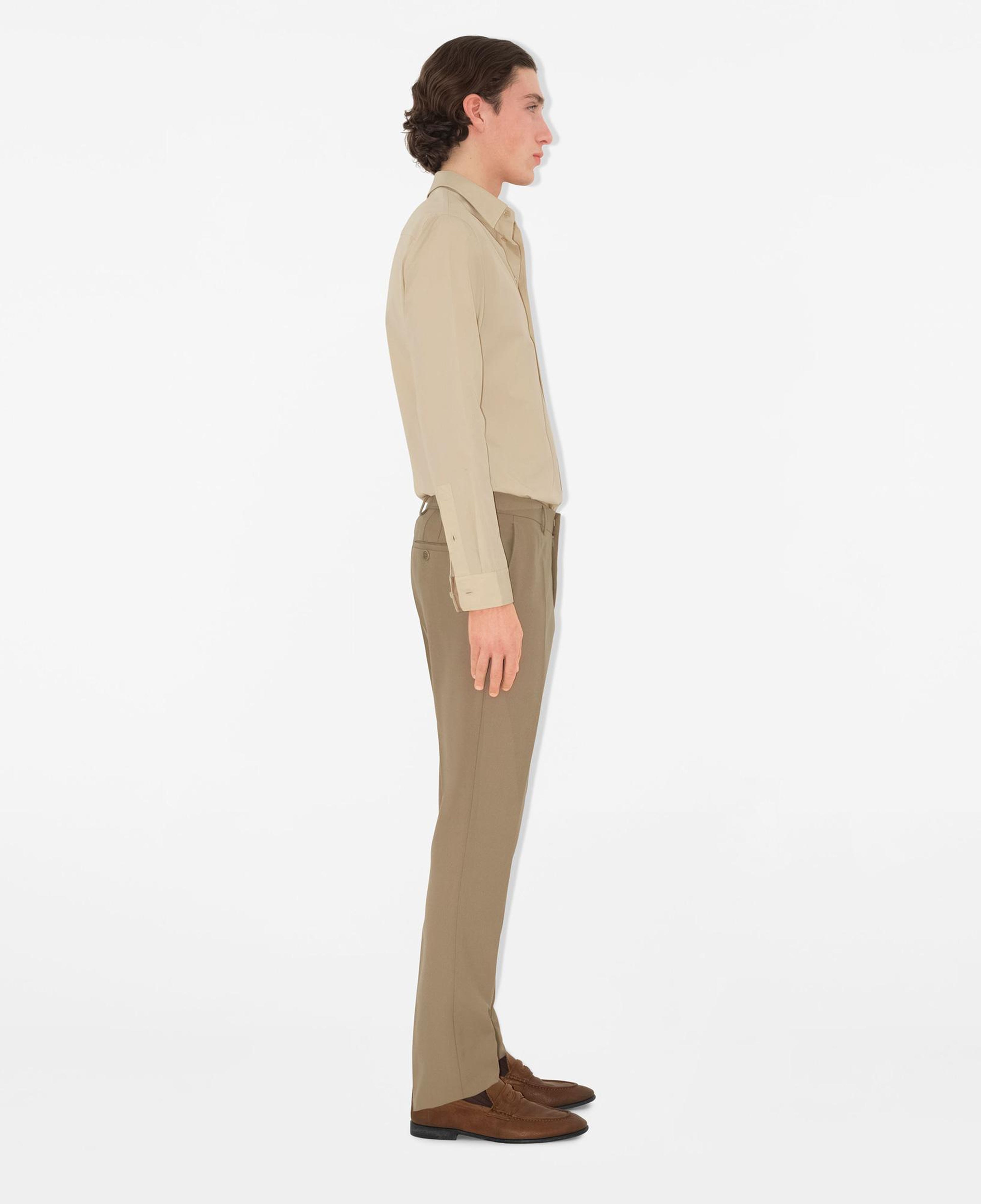 Burberry Wool Tailored Erkek Bej Pantolon