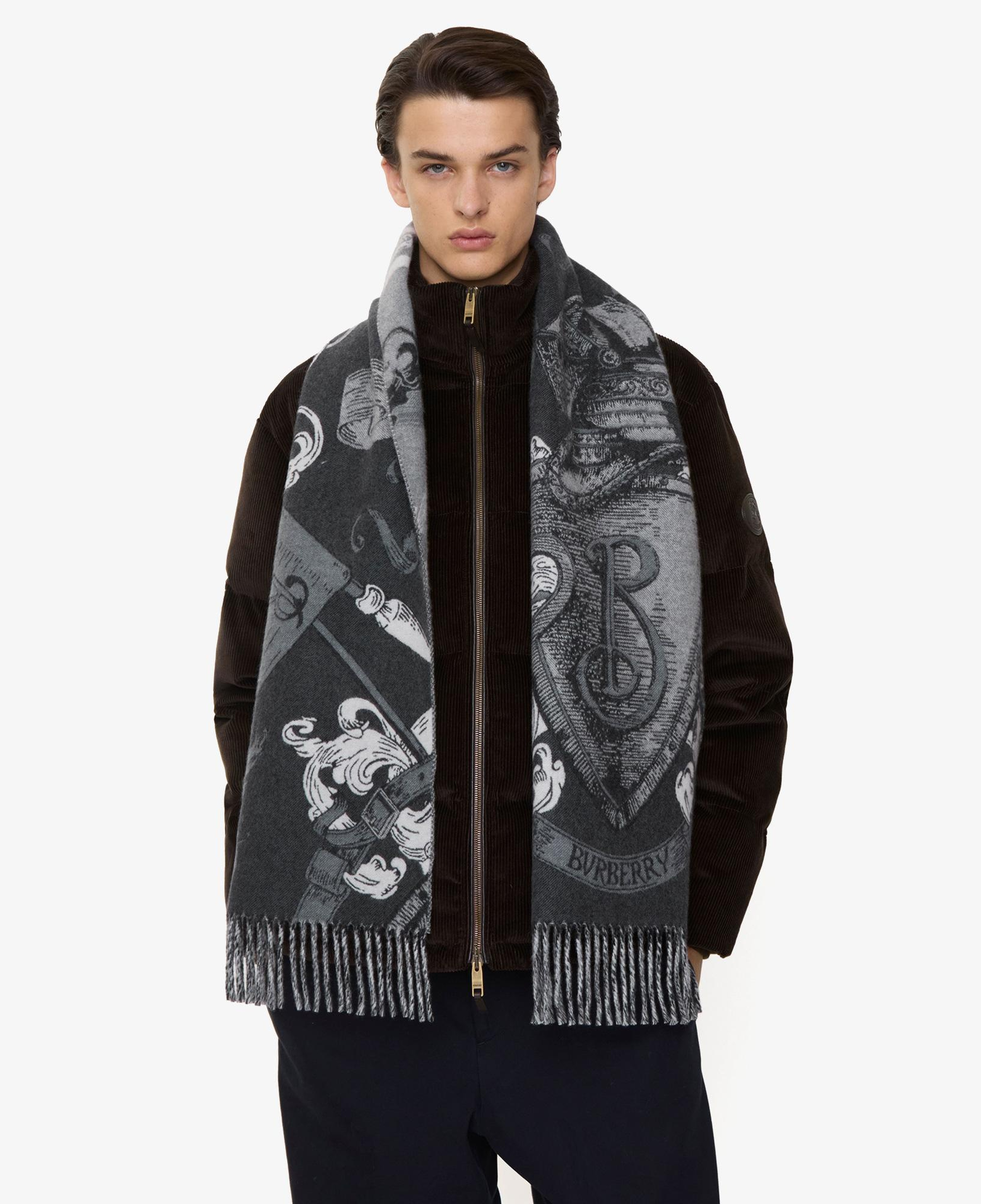 Burberry Kadın Siyah Atkı