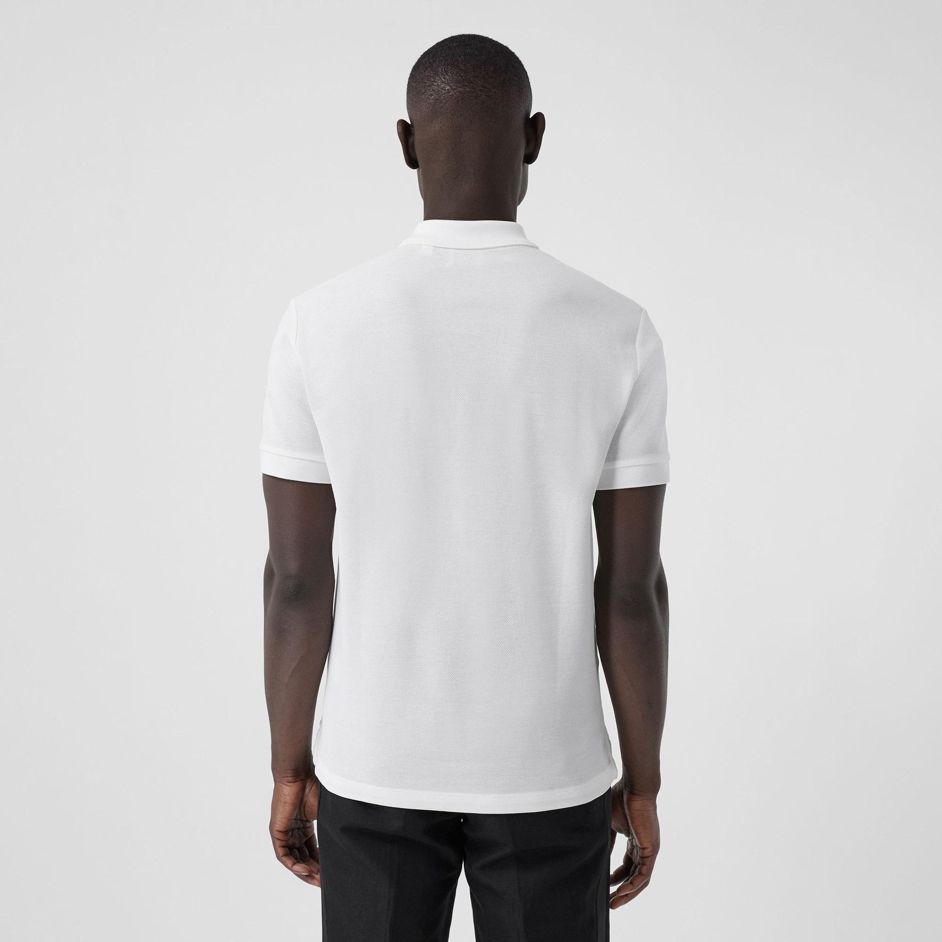Burberry Eddie Monogram Motif Cotton Piqu