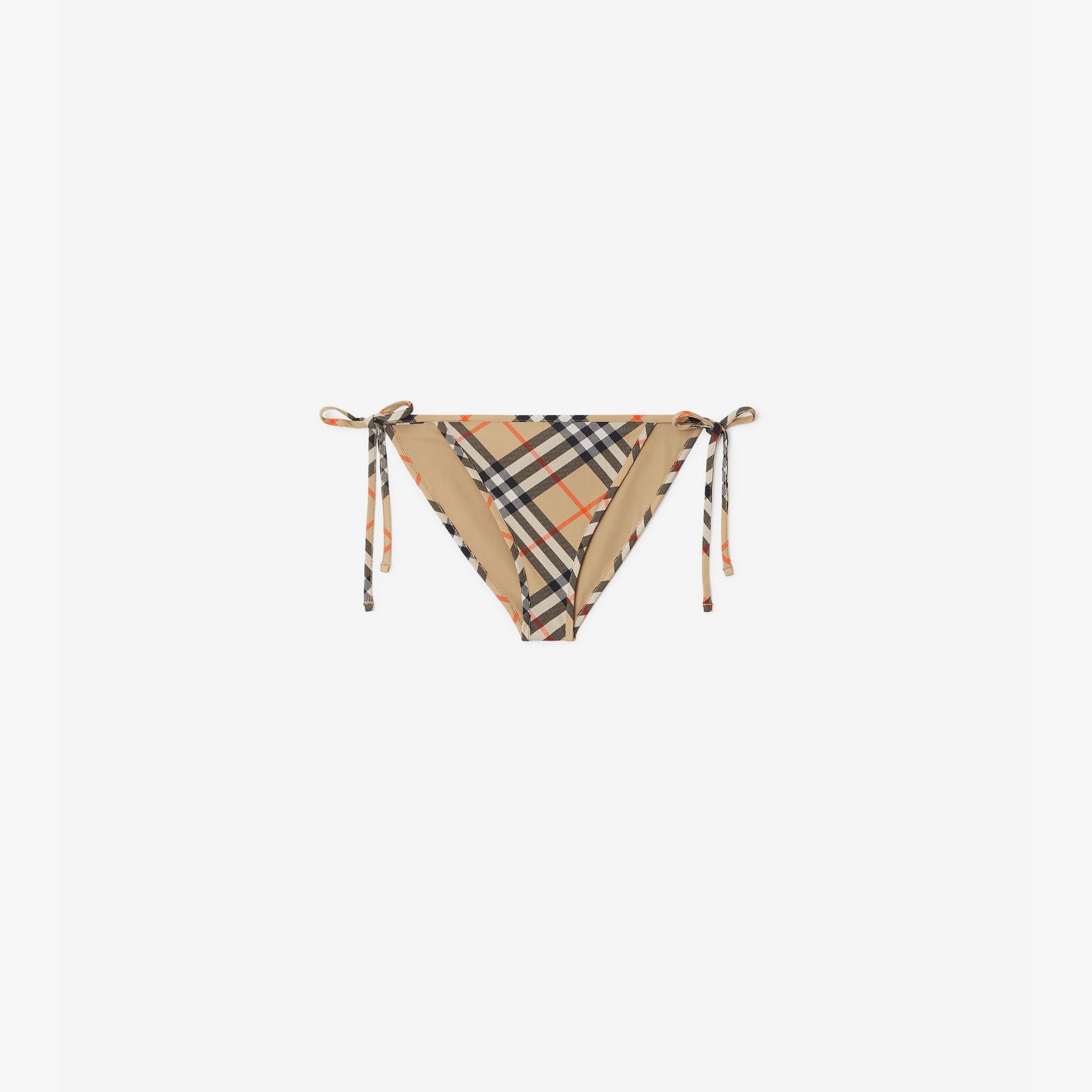 Burberry Kadın Bej Bikini Altı