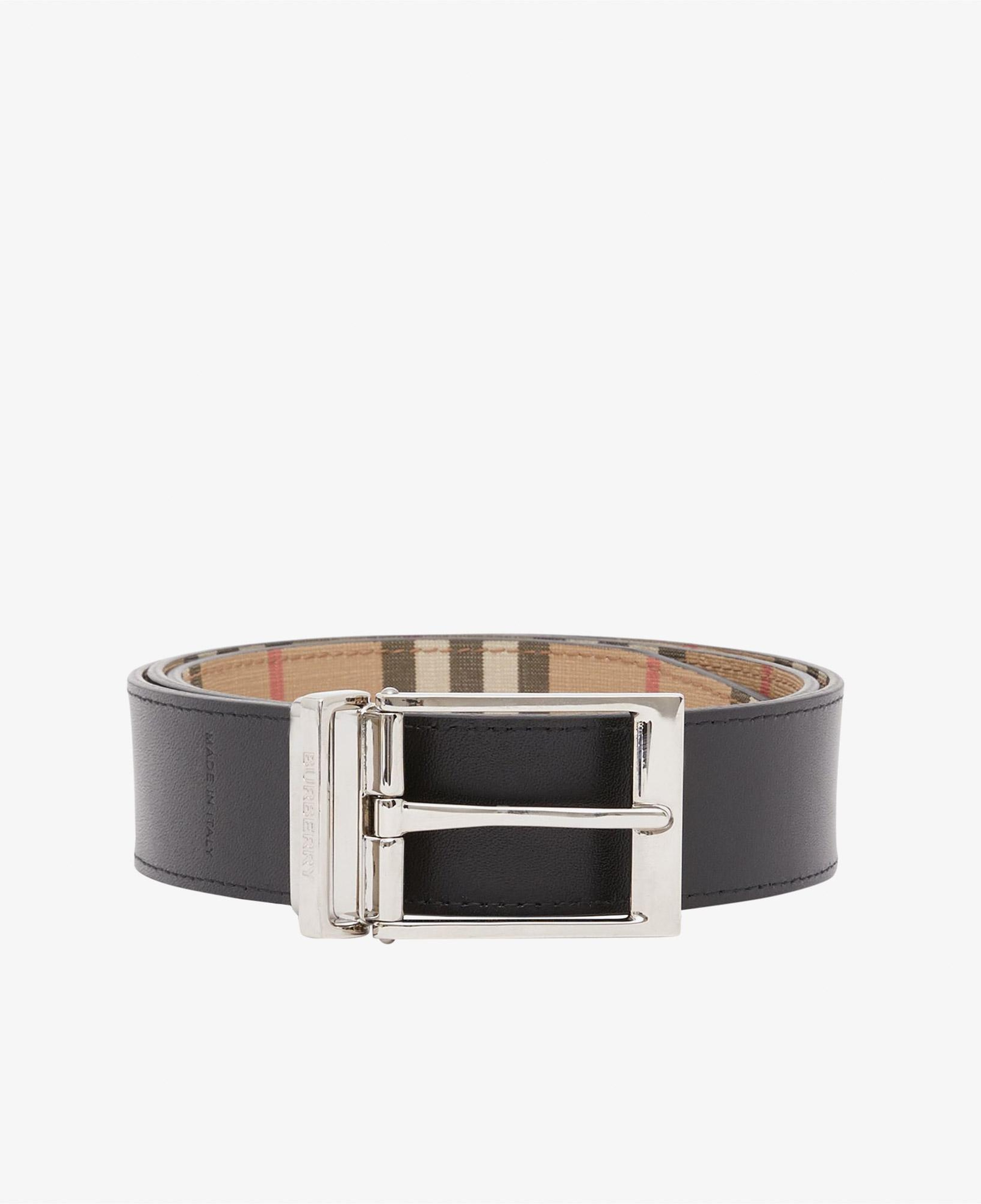Burberry Louis35 And Leather Reversible Erkek Bej Kemer