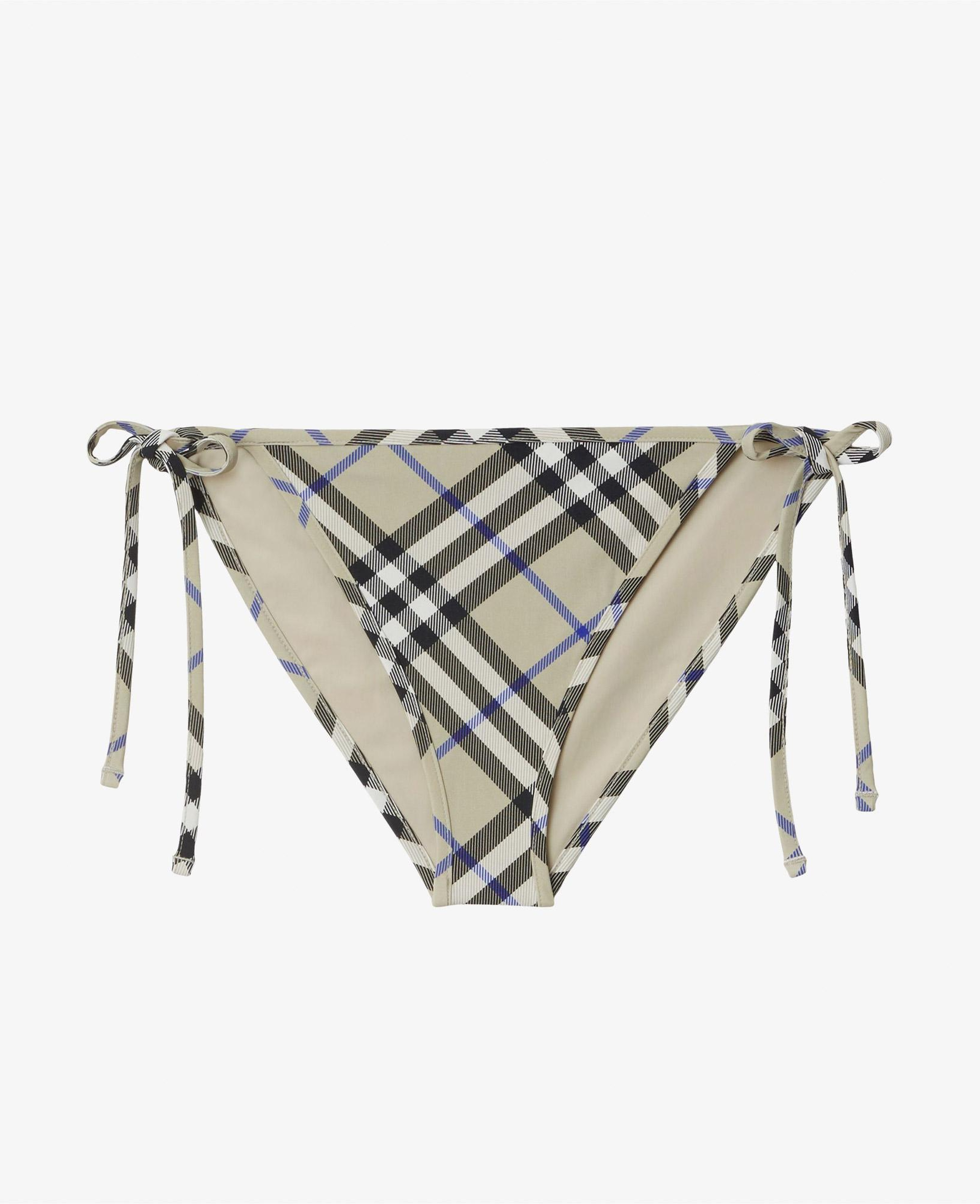 Burberry Check Kadın Krem Rengi Bikini Altı
