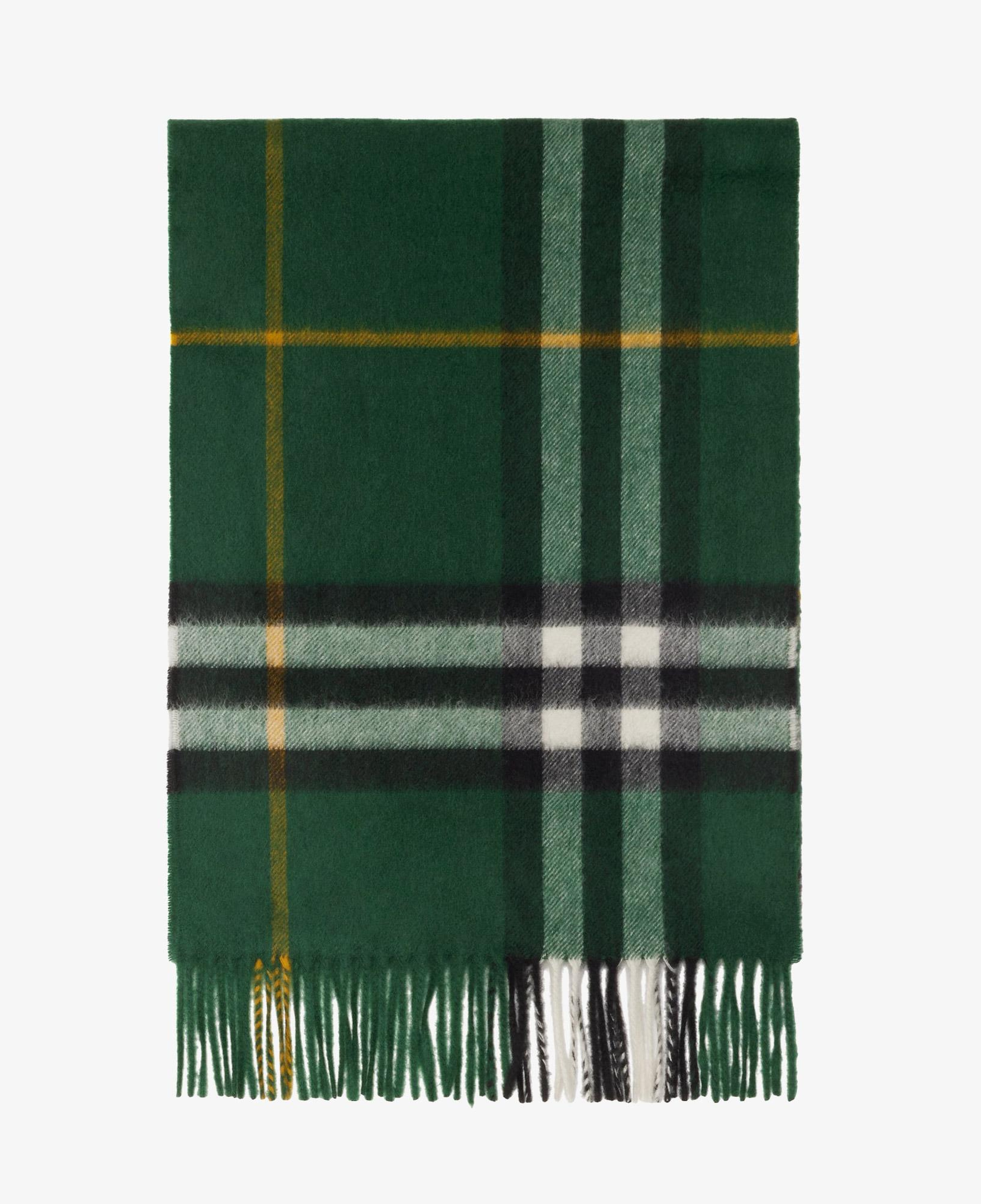 Burberry Check Kaşmir Kadın Yeşil Atkı