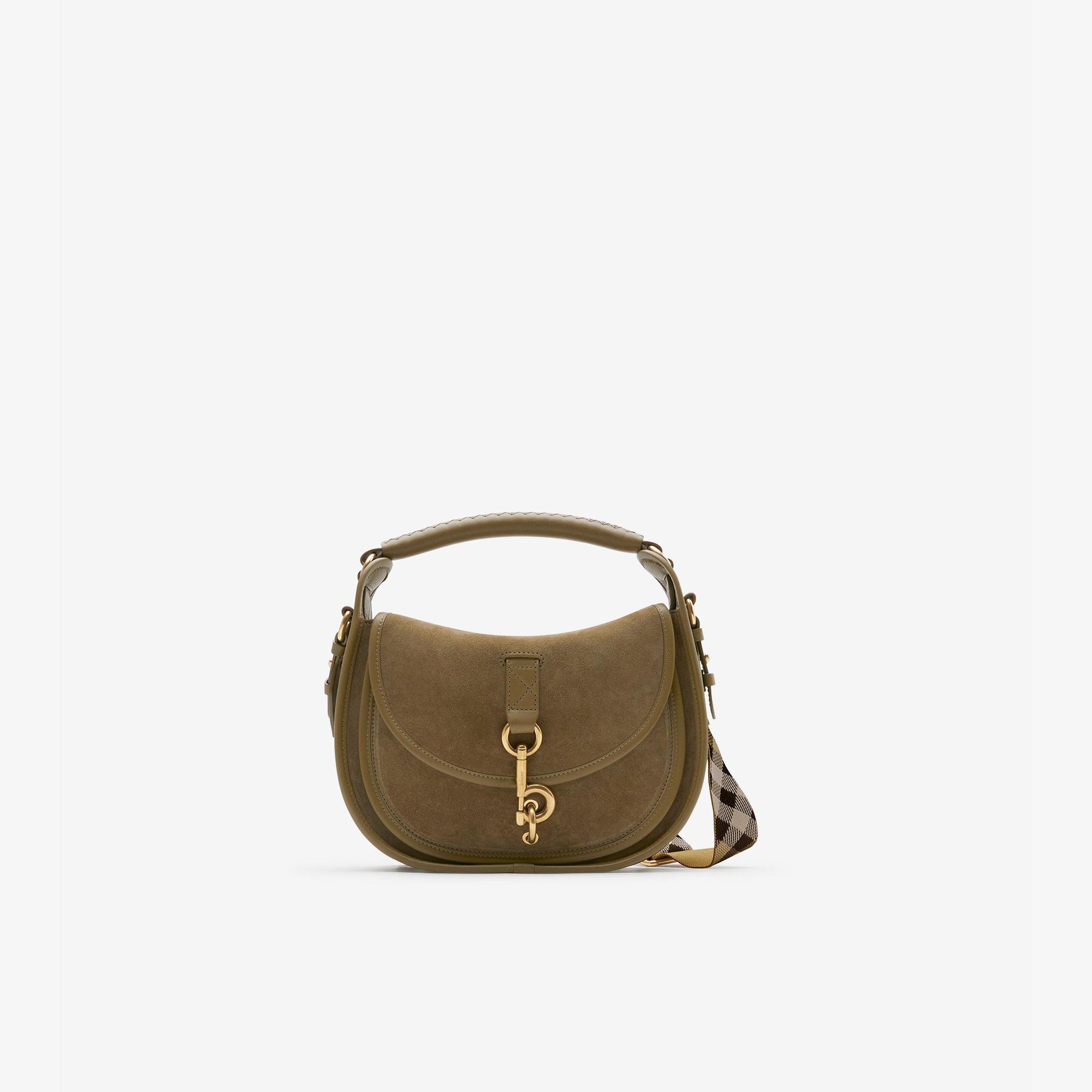 Burberry Clip Messenger Kadın Kahverengi Çapraz Çantası