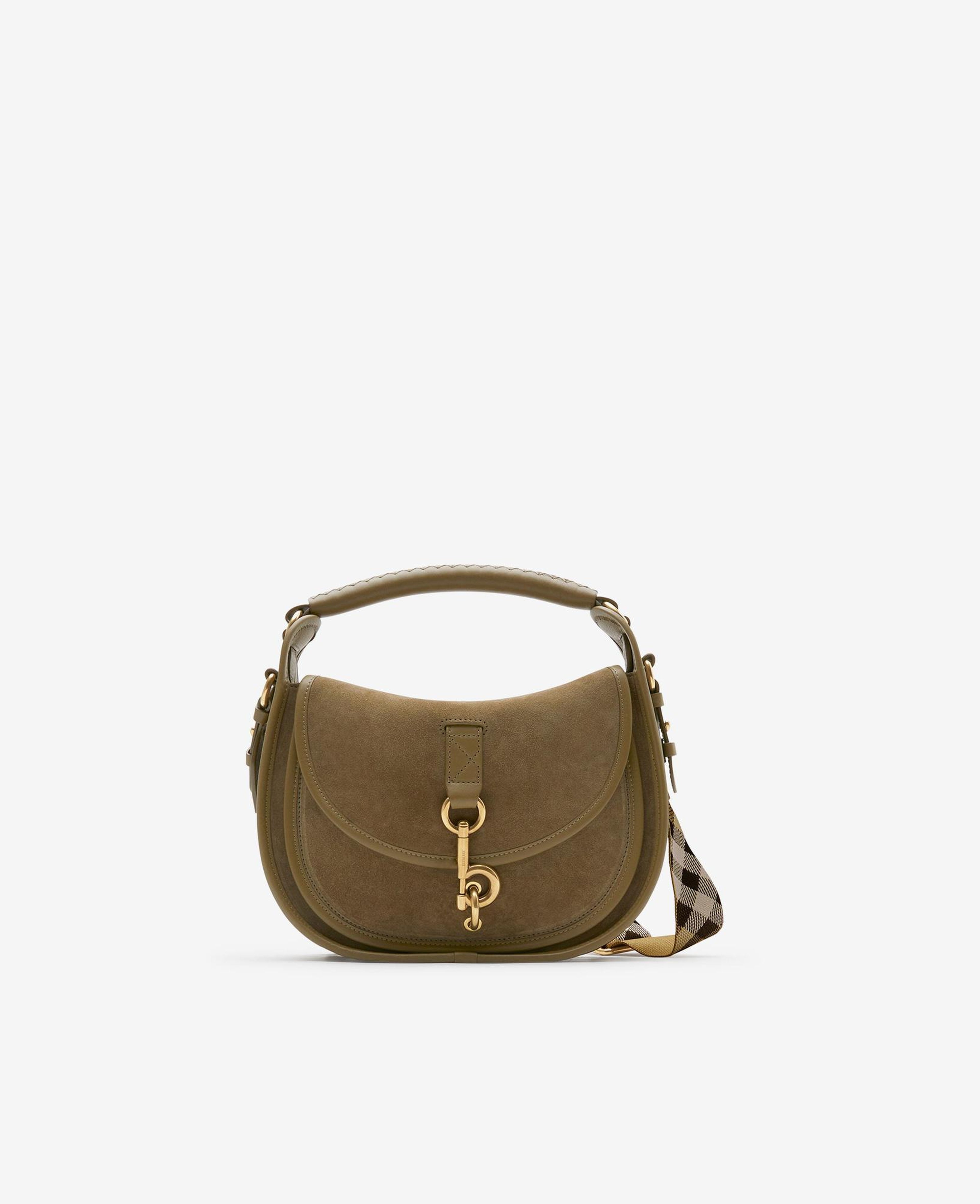 Burberry Clip Messenger Kadın Kahverengi Çapraz Çantası