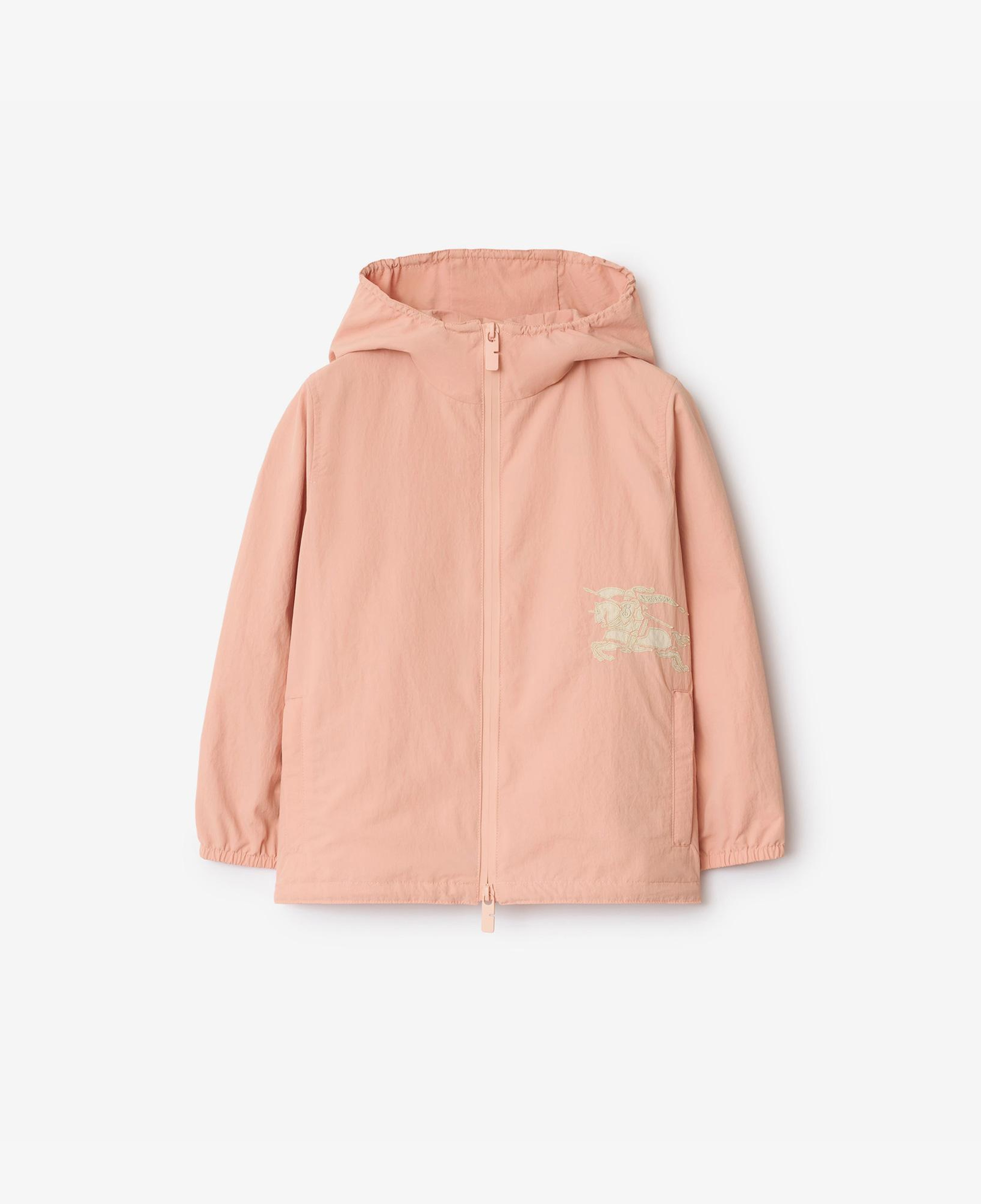 Burberry Roman Nylon Hooded Çocuk Pembe Mont