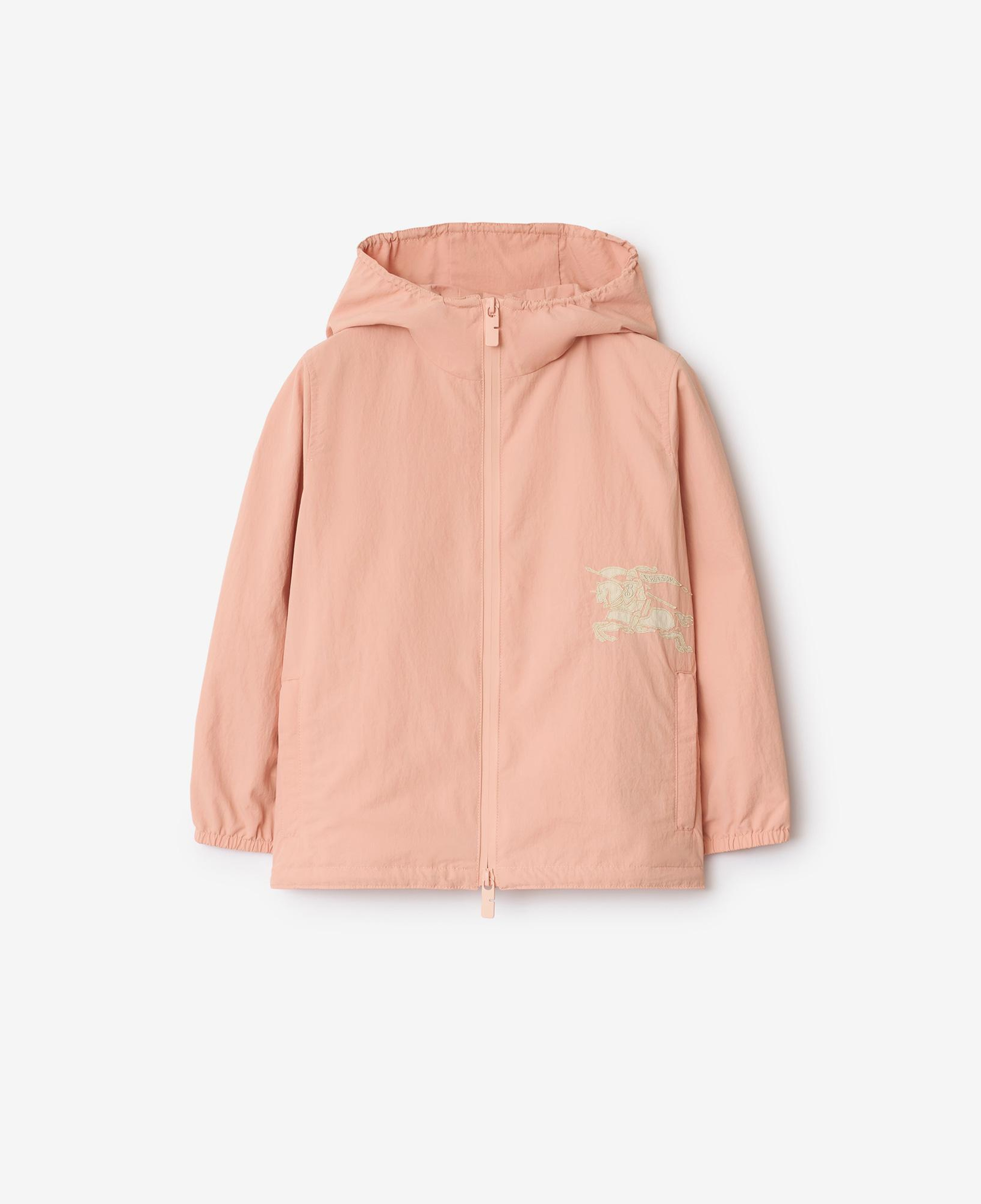 Burberry Roman Nylon Hooded Çocuk Pembe Mont