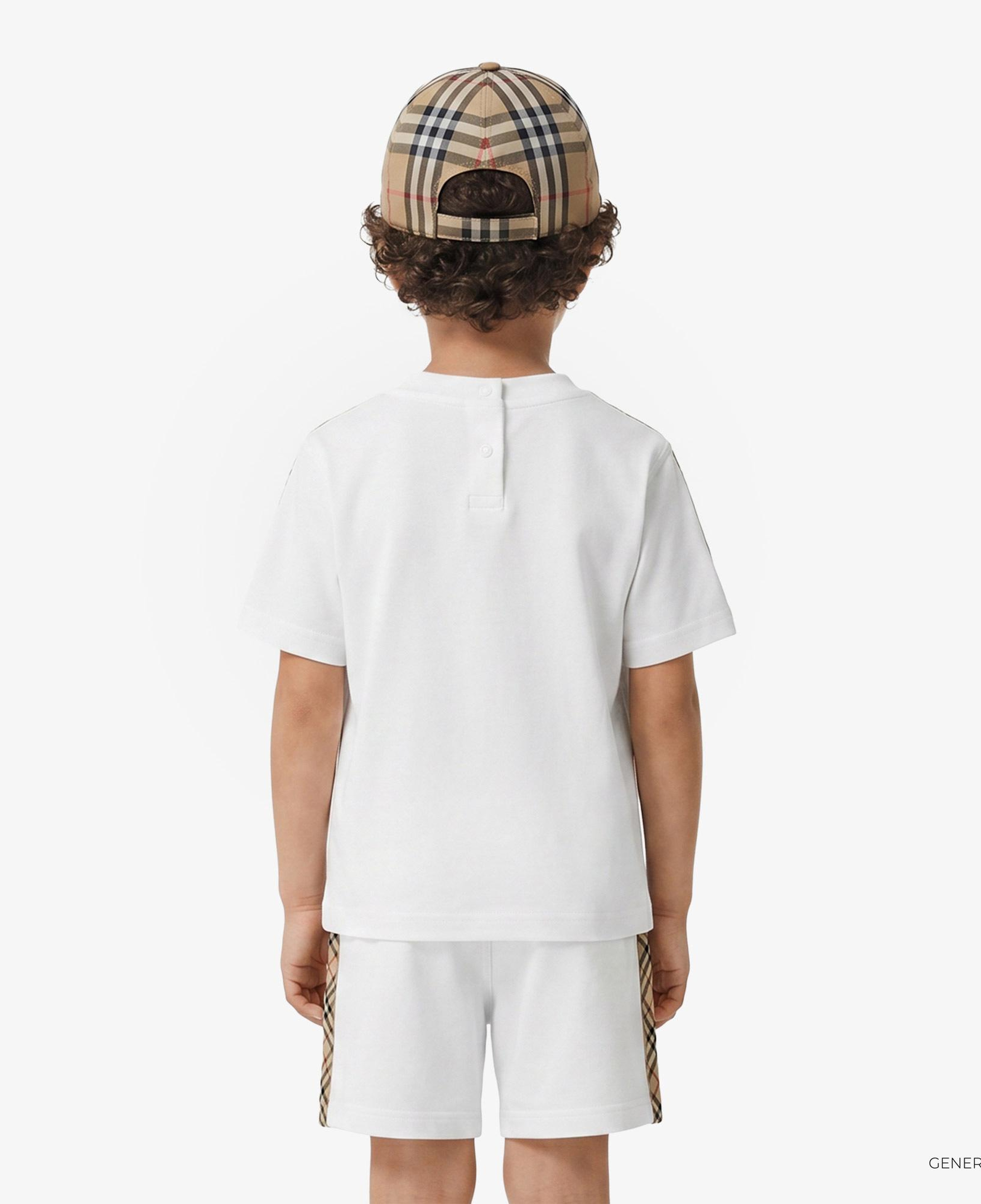 Burberry Çocuk Beyaz T-Shirt