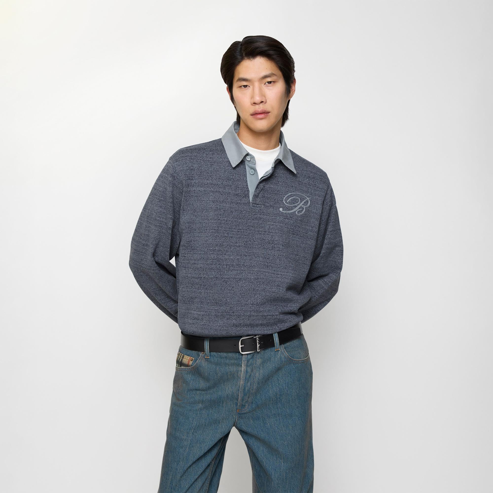 Burberry Buckle Erkek Siyah Kemer