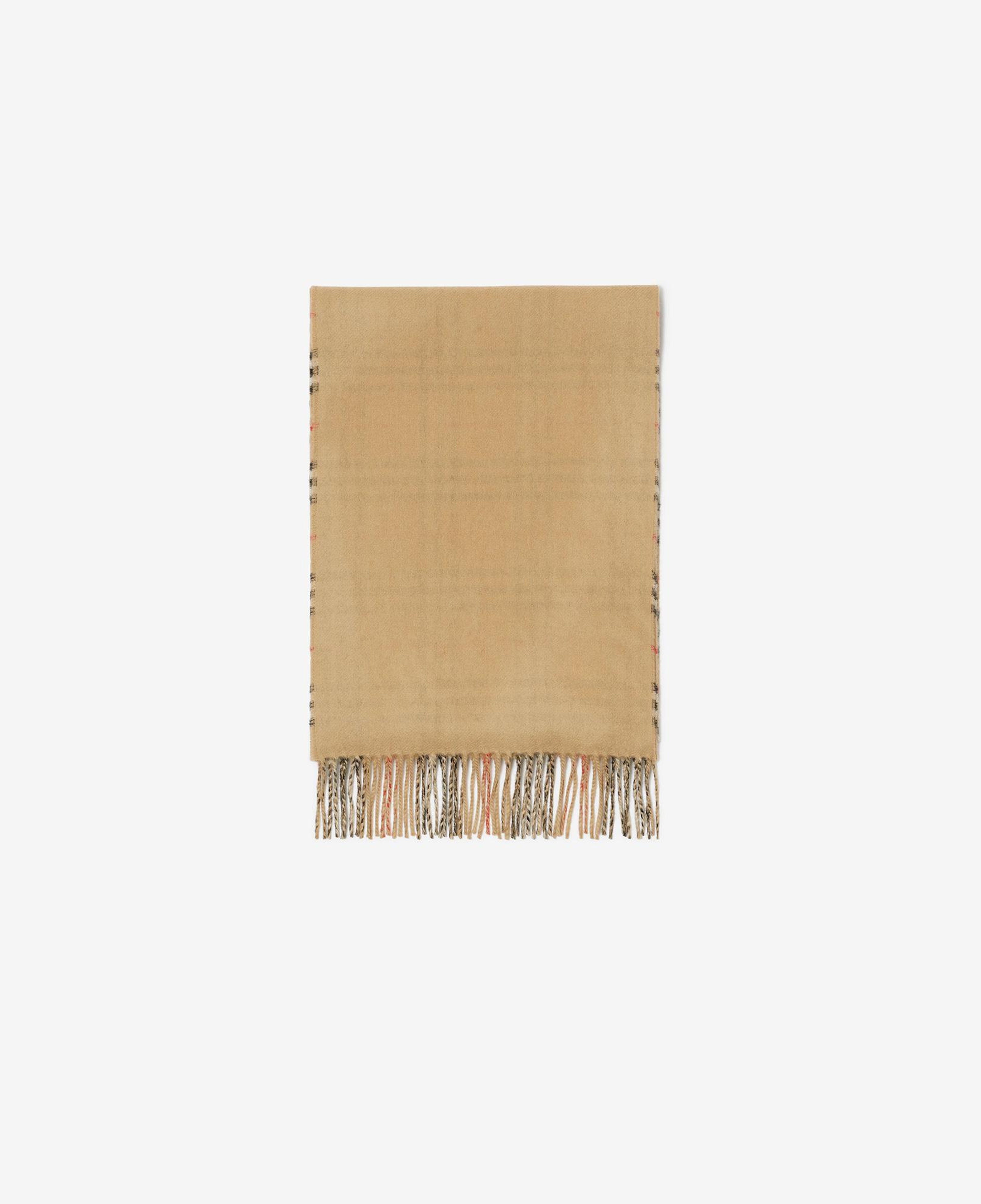 Burberry Reversible Check Kaşmir Kadın Bej Atkı