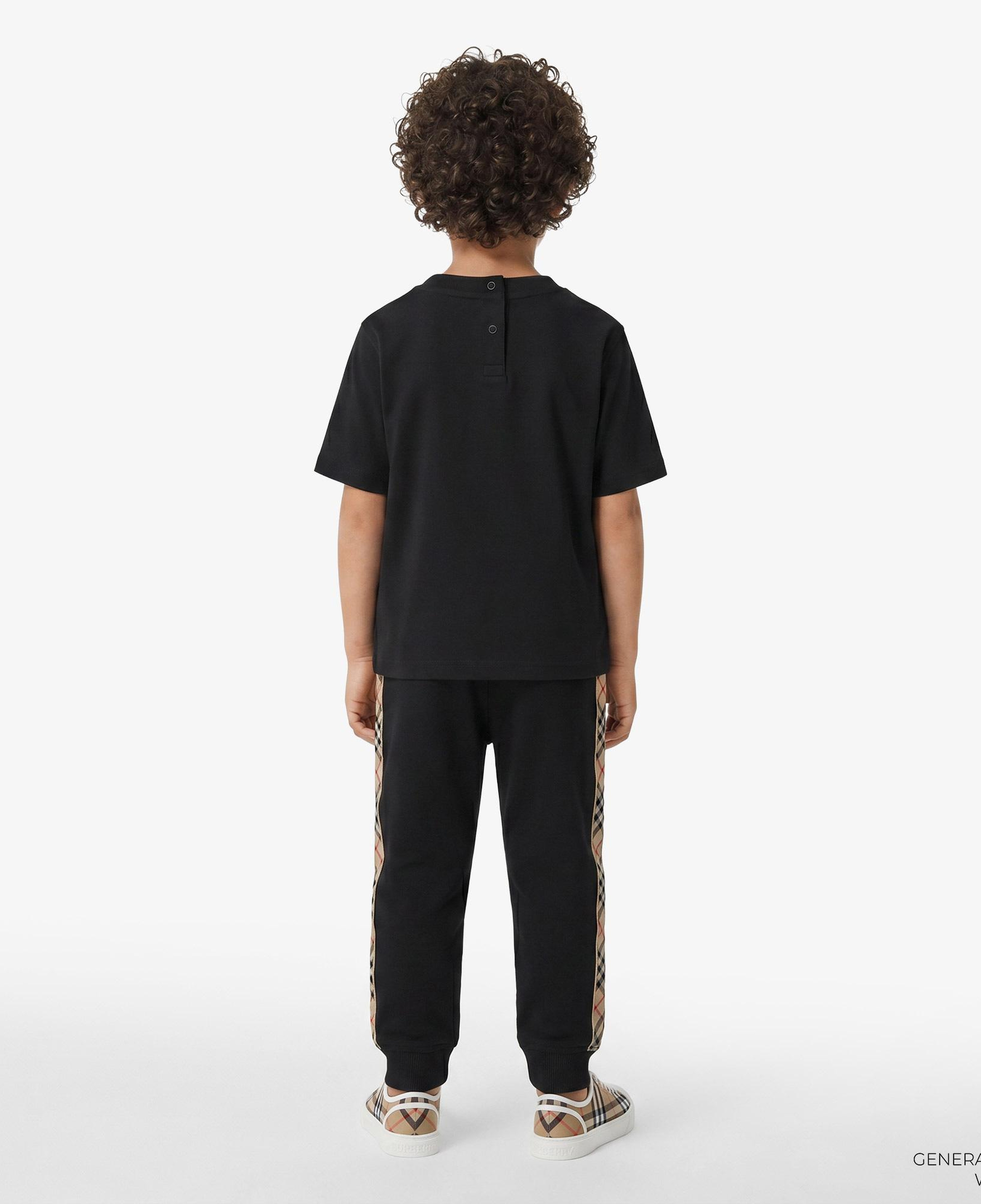 Burberry Çocuk Siyah T-Shirt