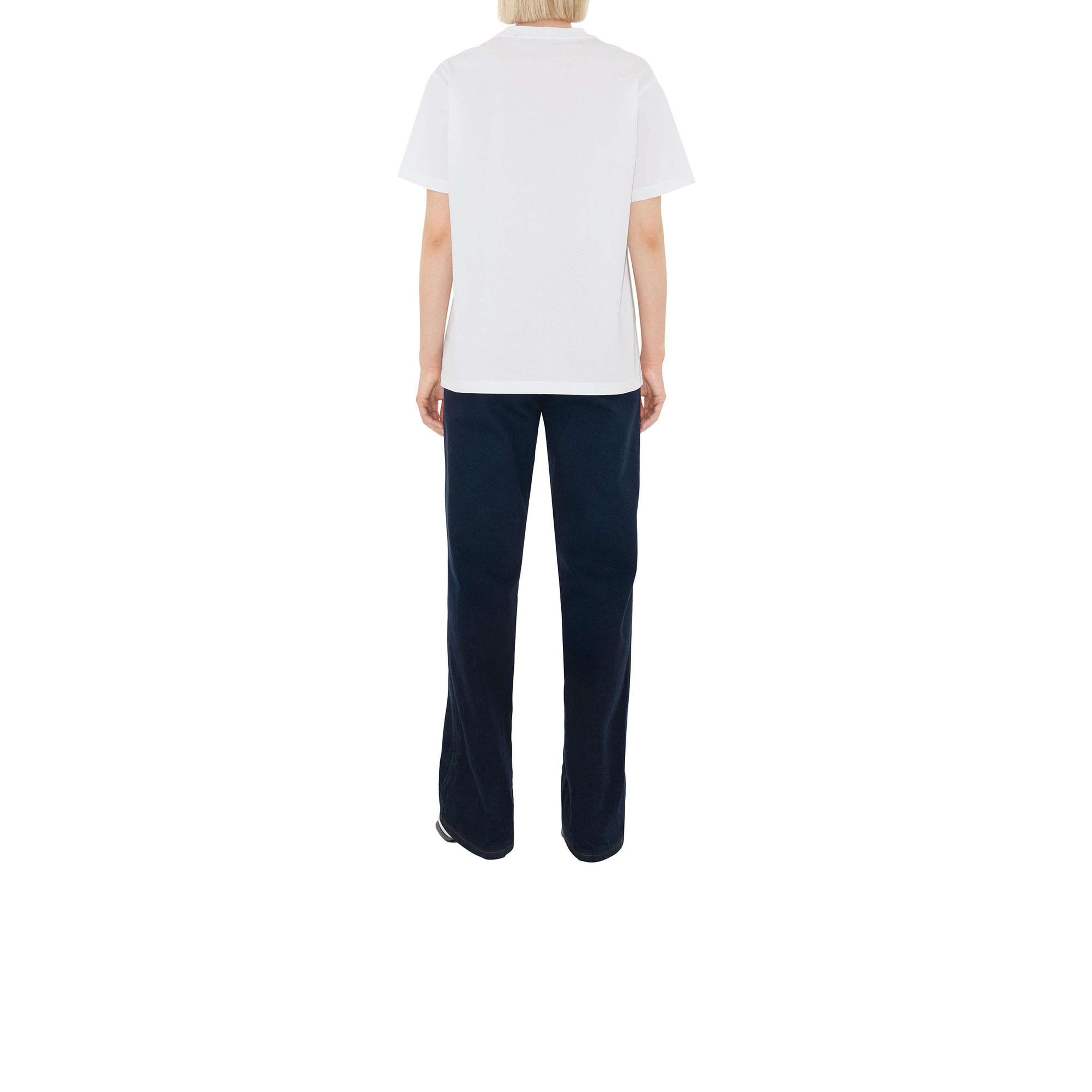 Burberry Kadın Beyaz T-Shirt
