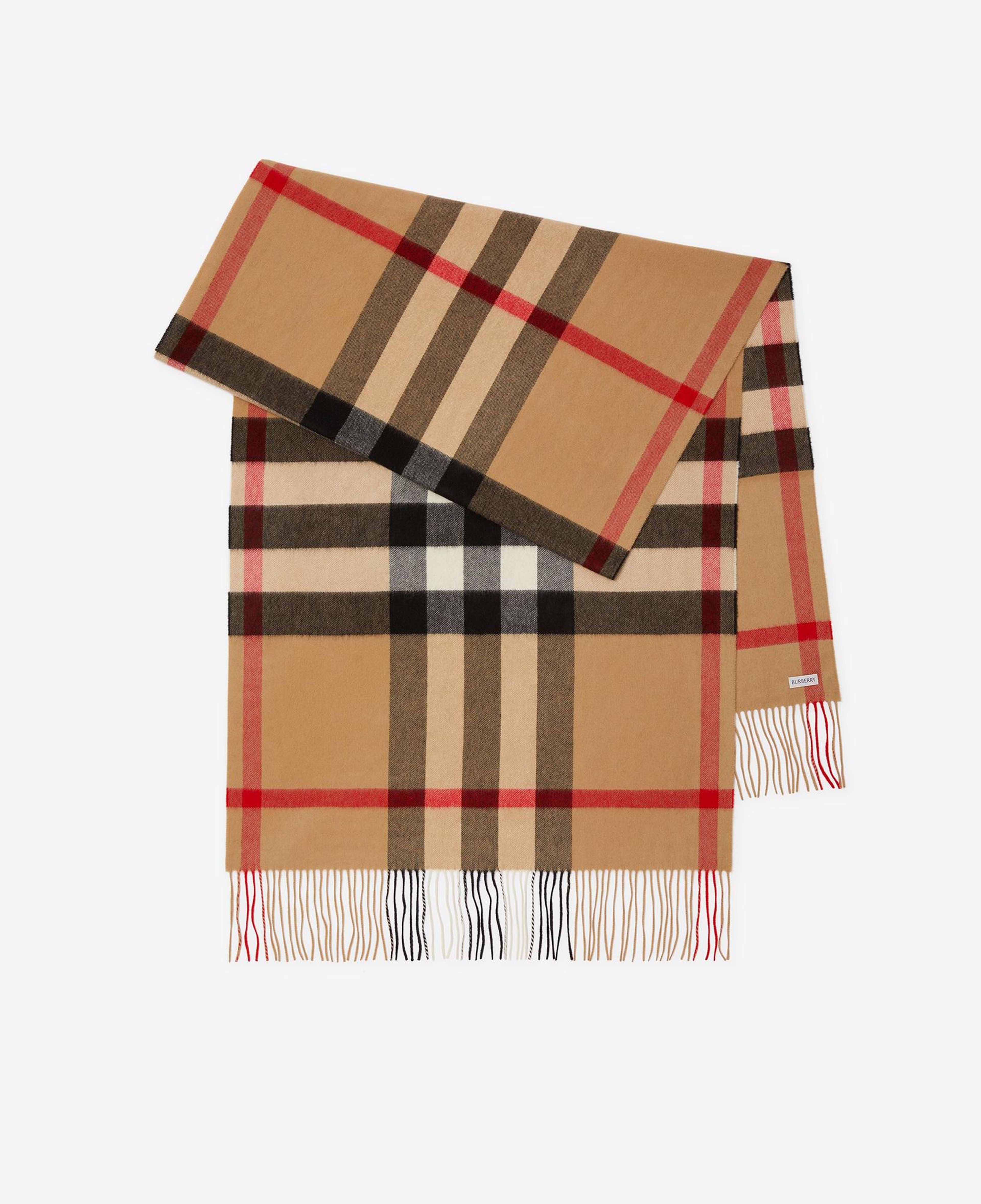 Burberry Ovs Hmga Cashmere Kadın Bej Atkı