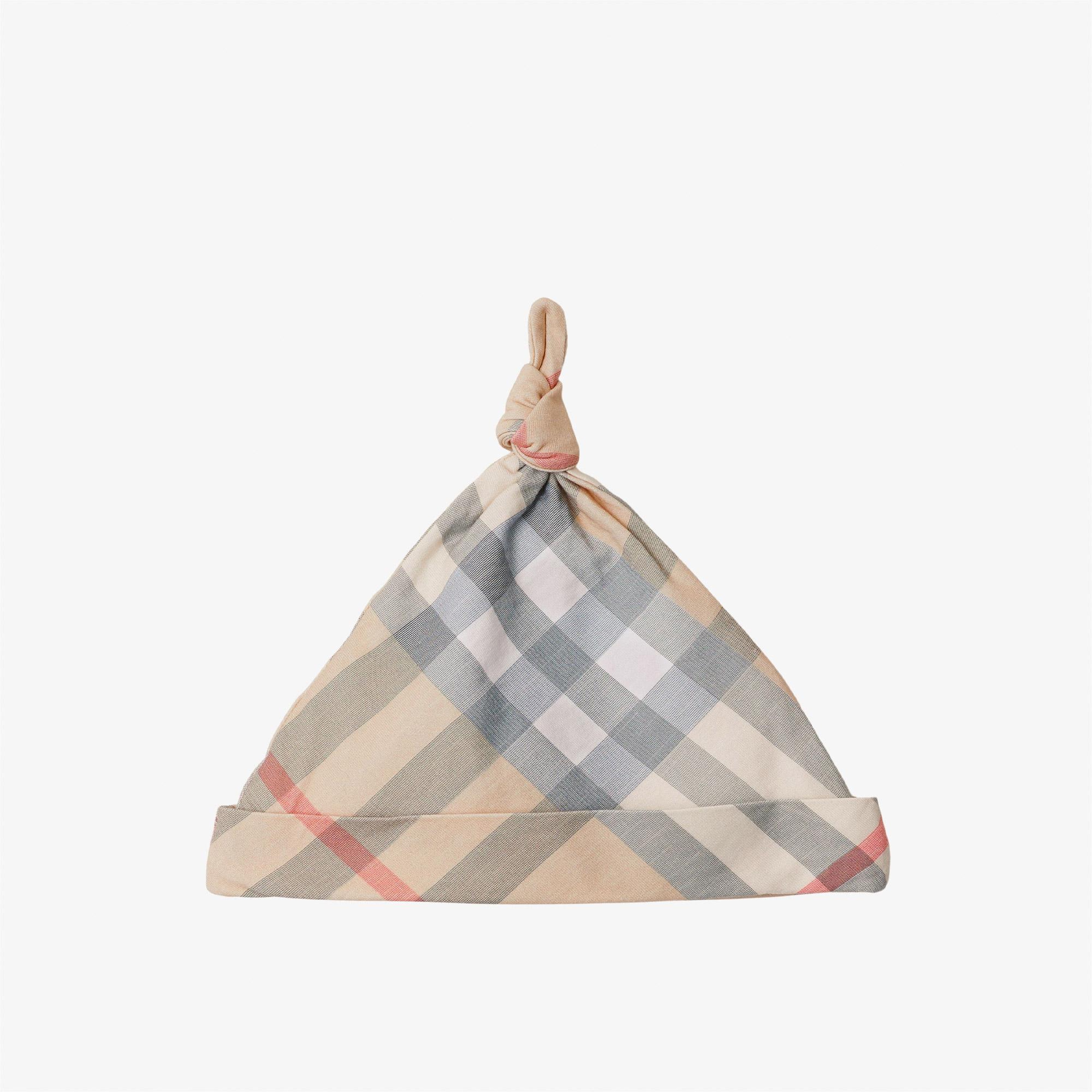 Burberry Dolby Ps Set Cotton Two-Piece Çocuk Bej Bebek Takımı