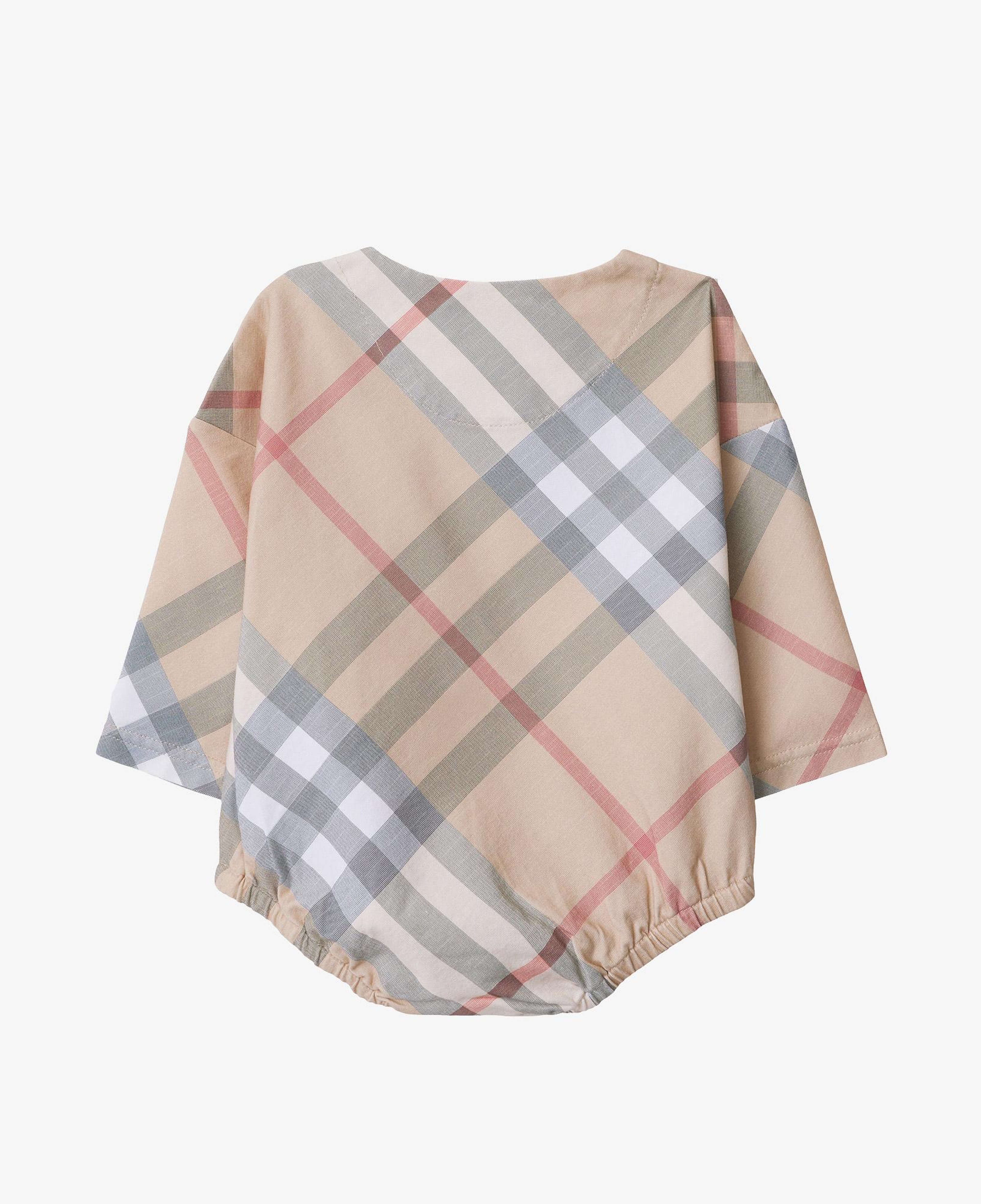 Burberry Dolby Ps Set Cotton Two-Piece Çocuk Bej Bebek Takımı