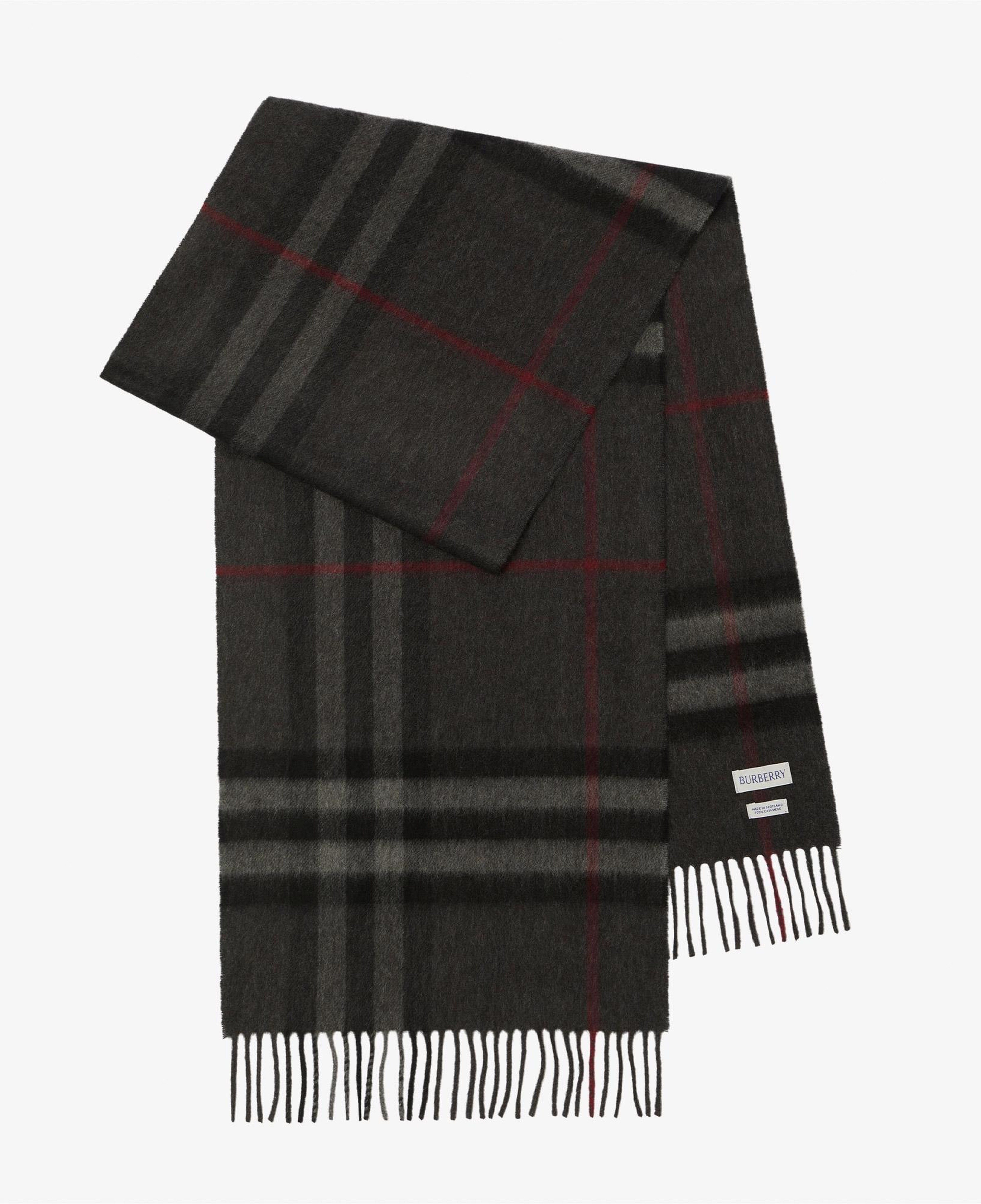 Burberry Giant Check Kadın Antrasit Atkı