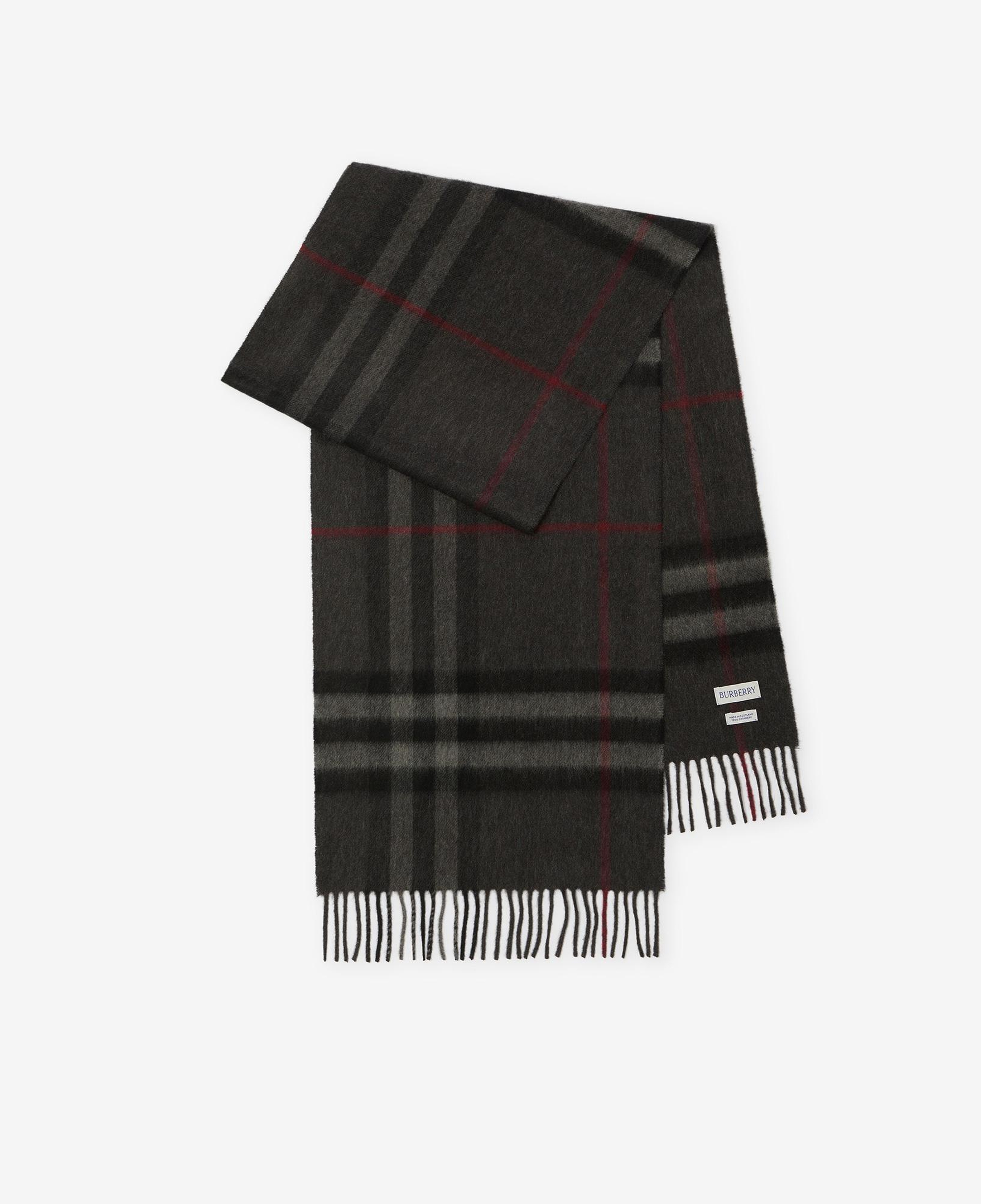 Burberry Giant Check Kadın Antrasit Atkı