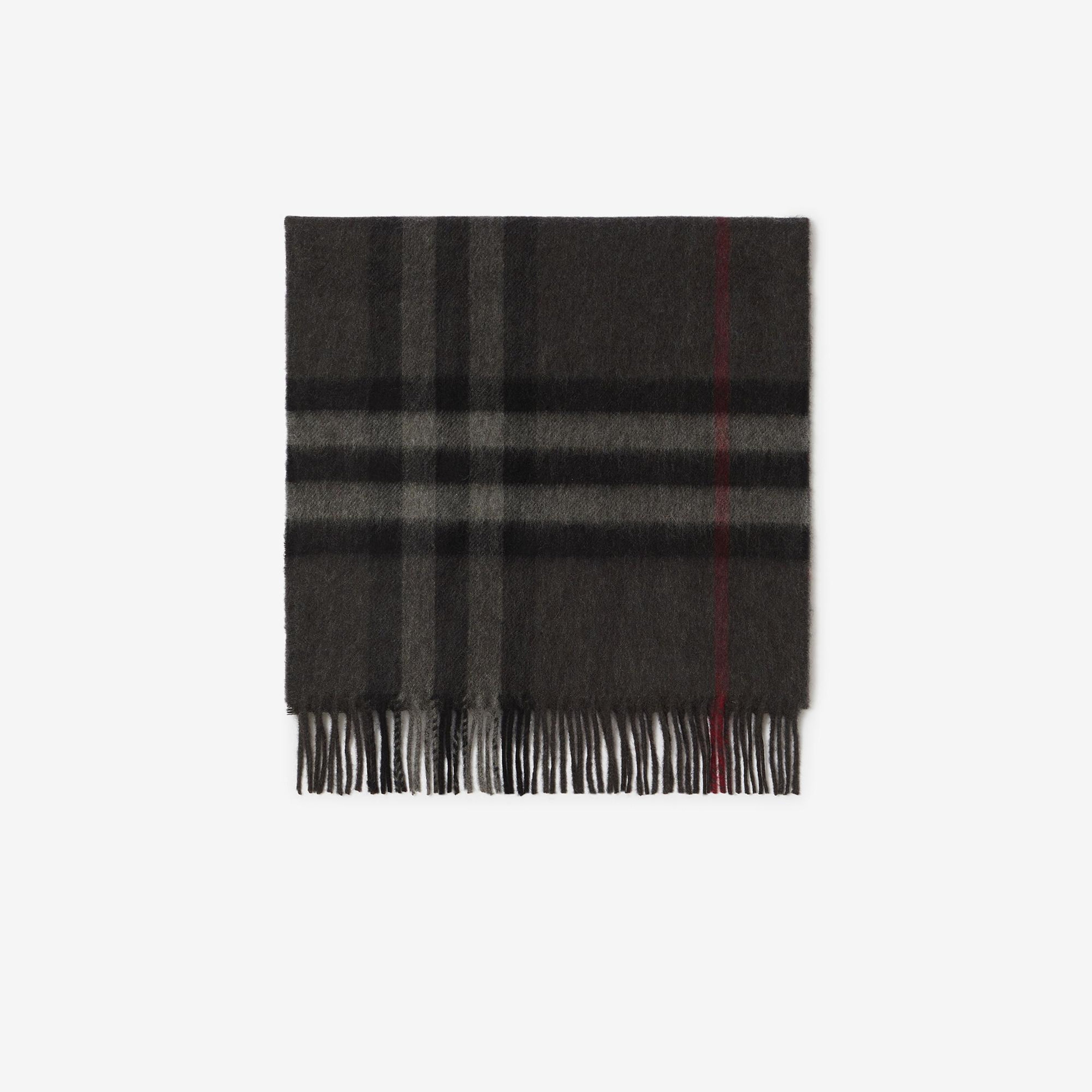 Burberry Giant Check Kadın Antrasit Atkı