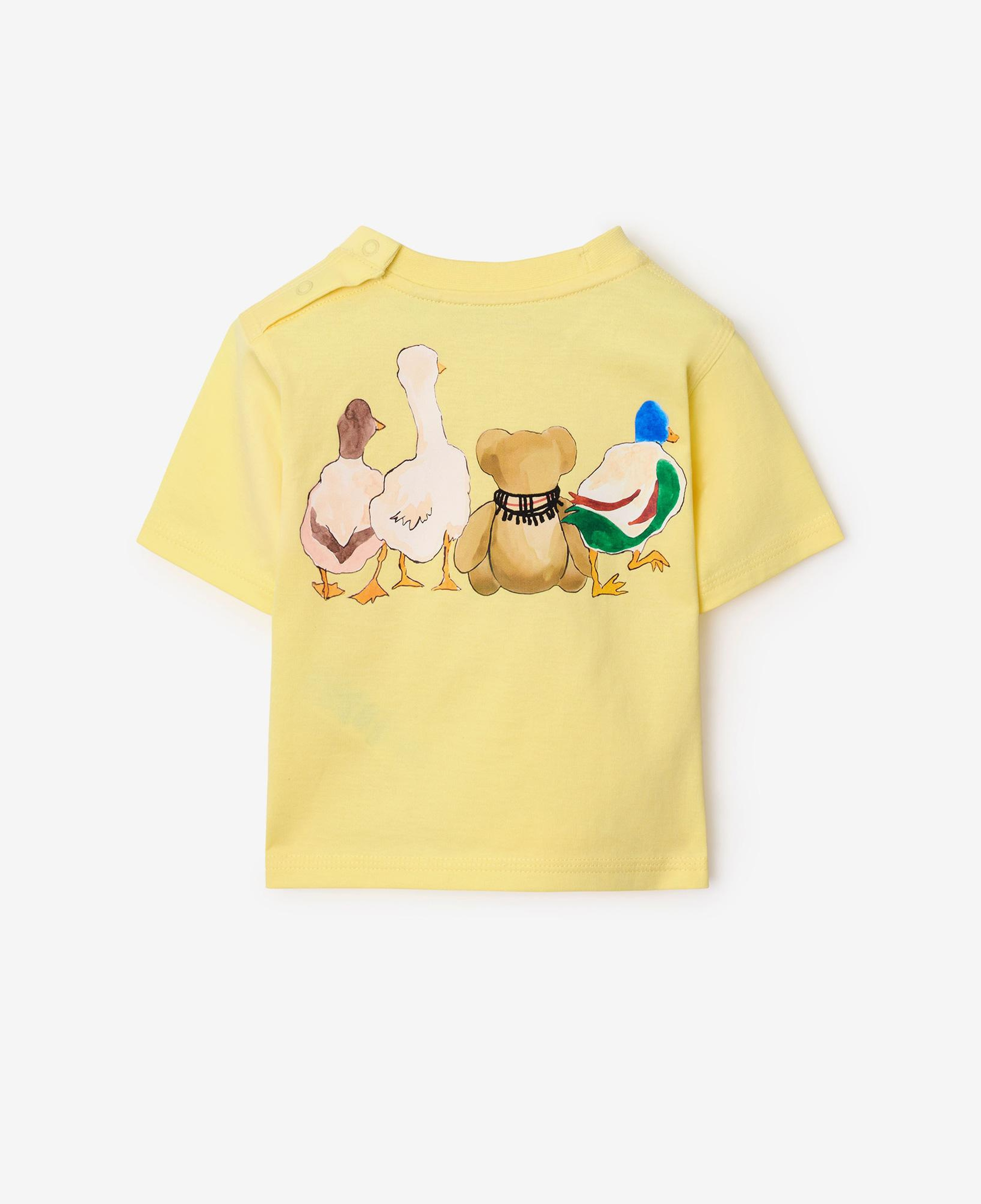 Burberry Çocuk Sarı T-Shirt
