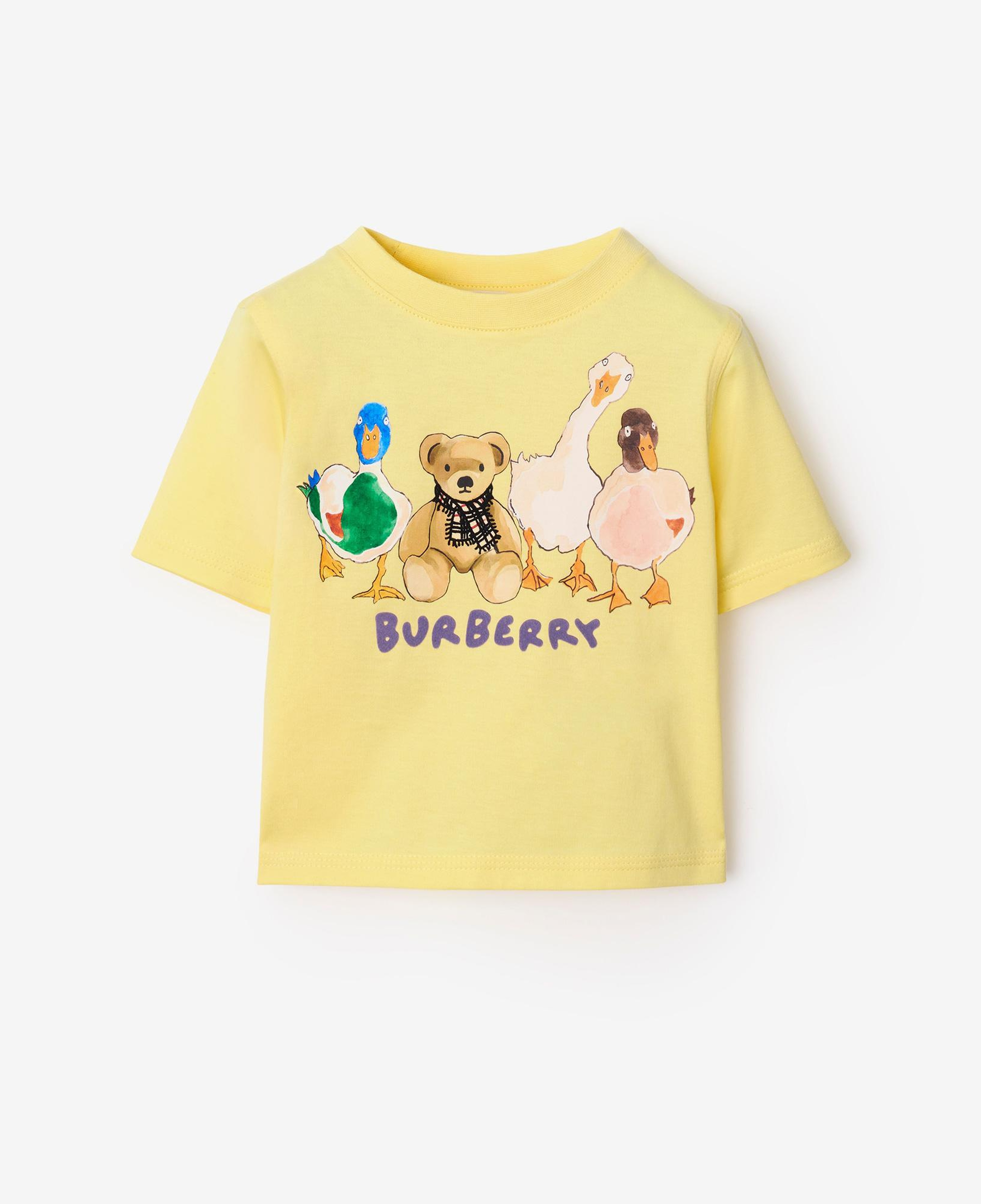 Burberry Çocuk Sarı T-Shirt