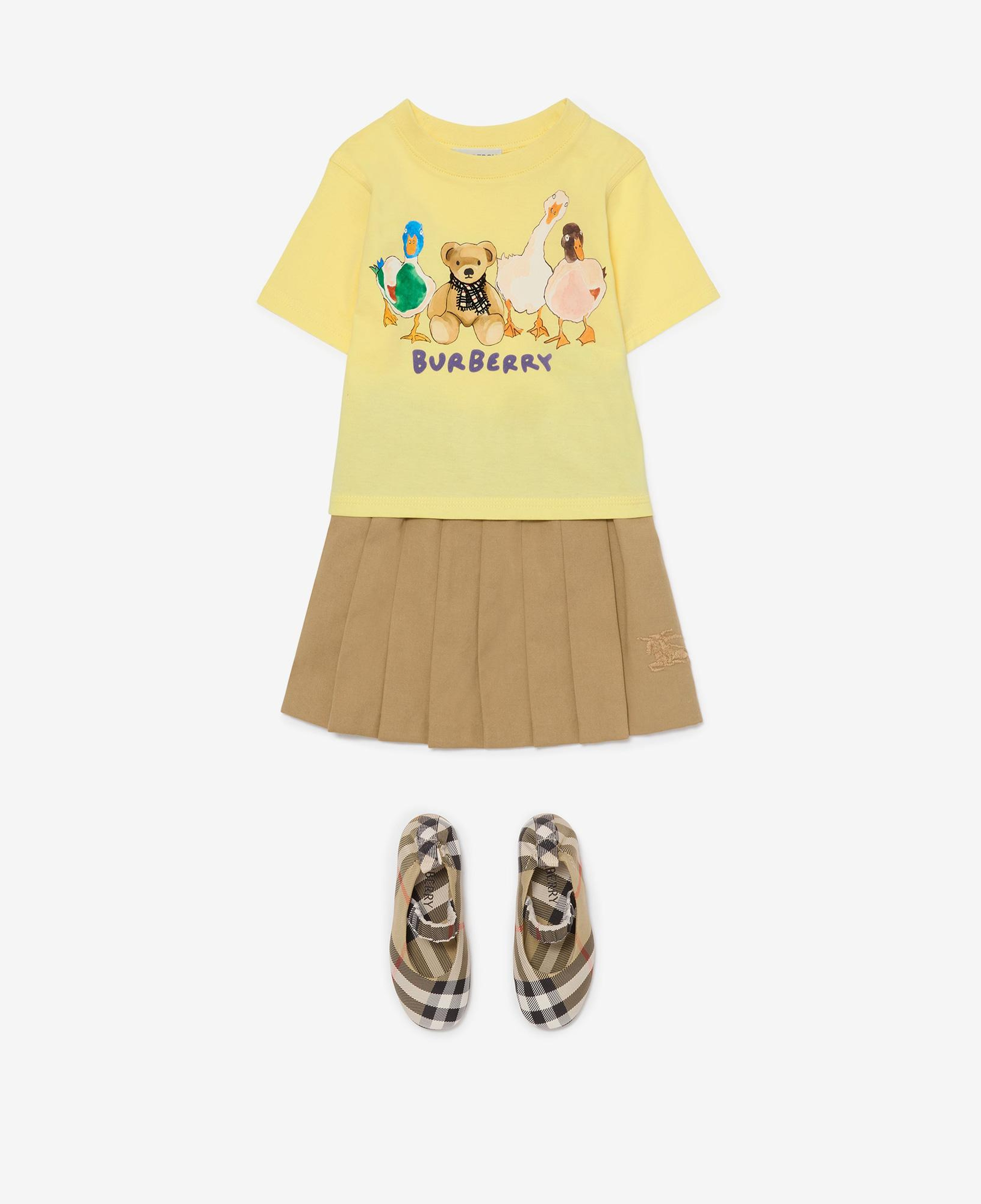 Burberry Çocuk Sarı T-Shirt
