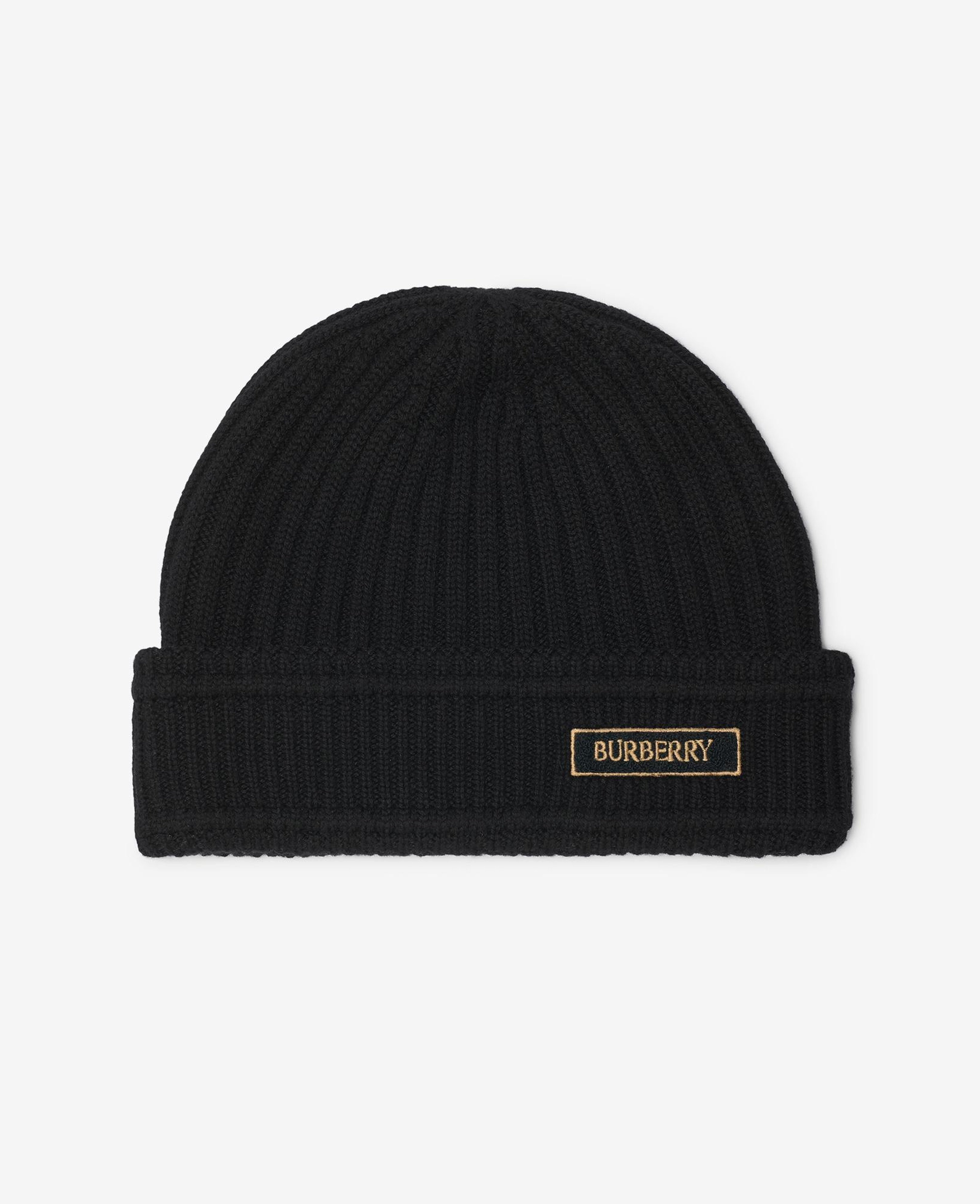 Burberry Haw Logo Wool Erkek Siyah Bere