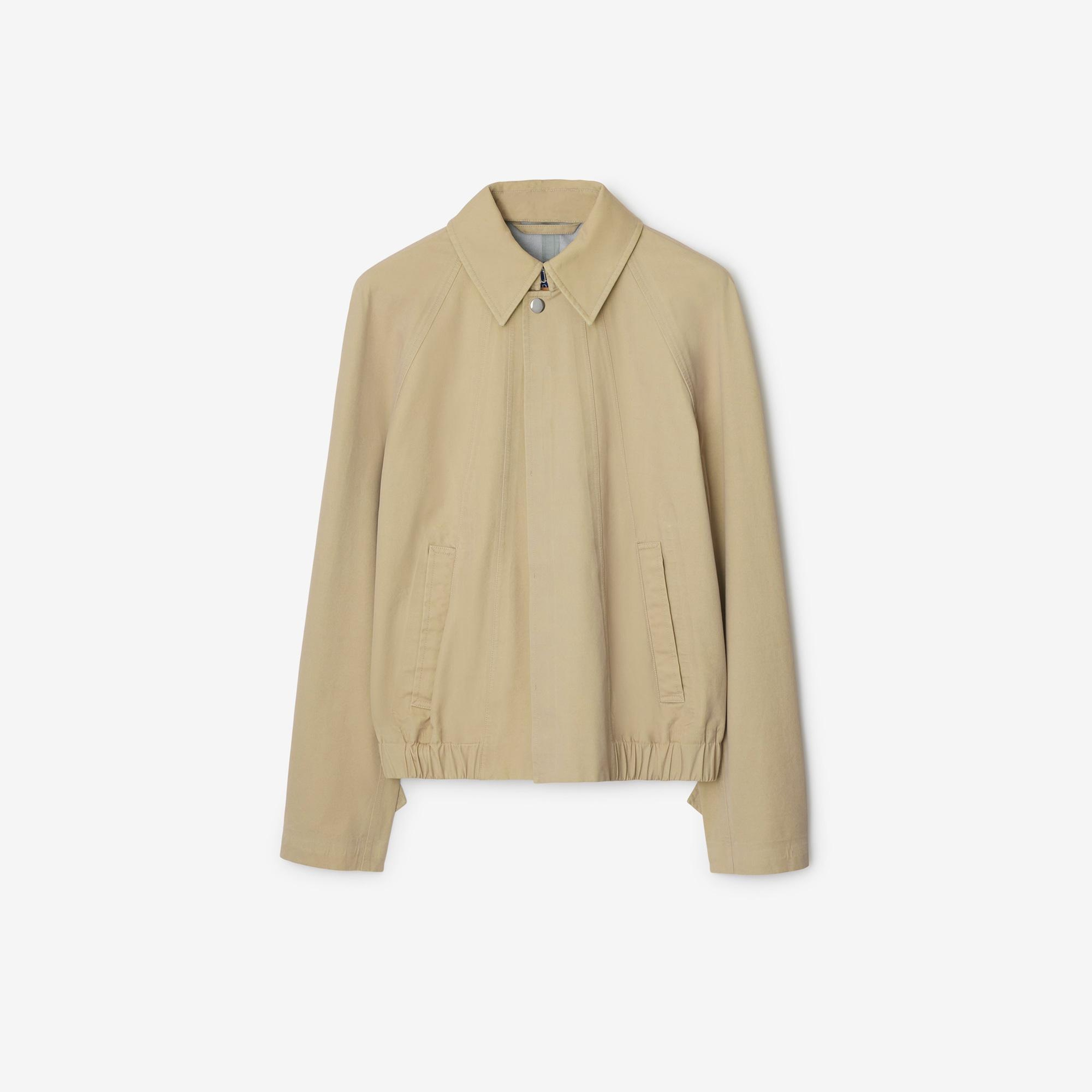 Burberry Tec Cotton Kadın Bej Mont