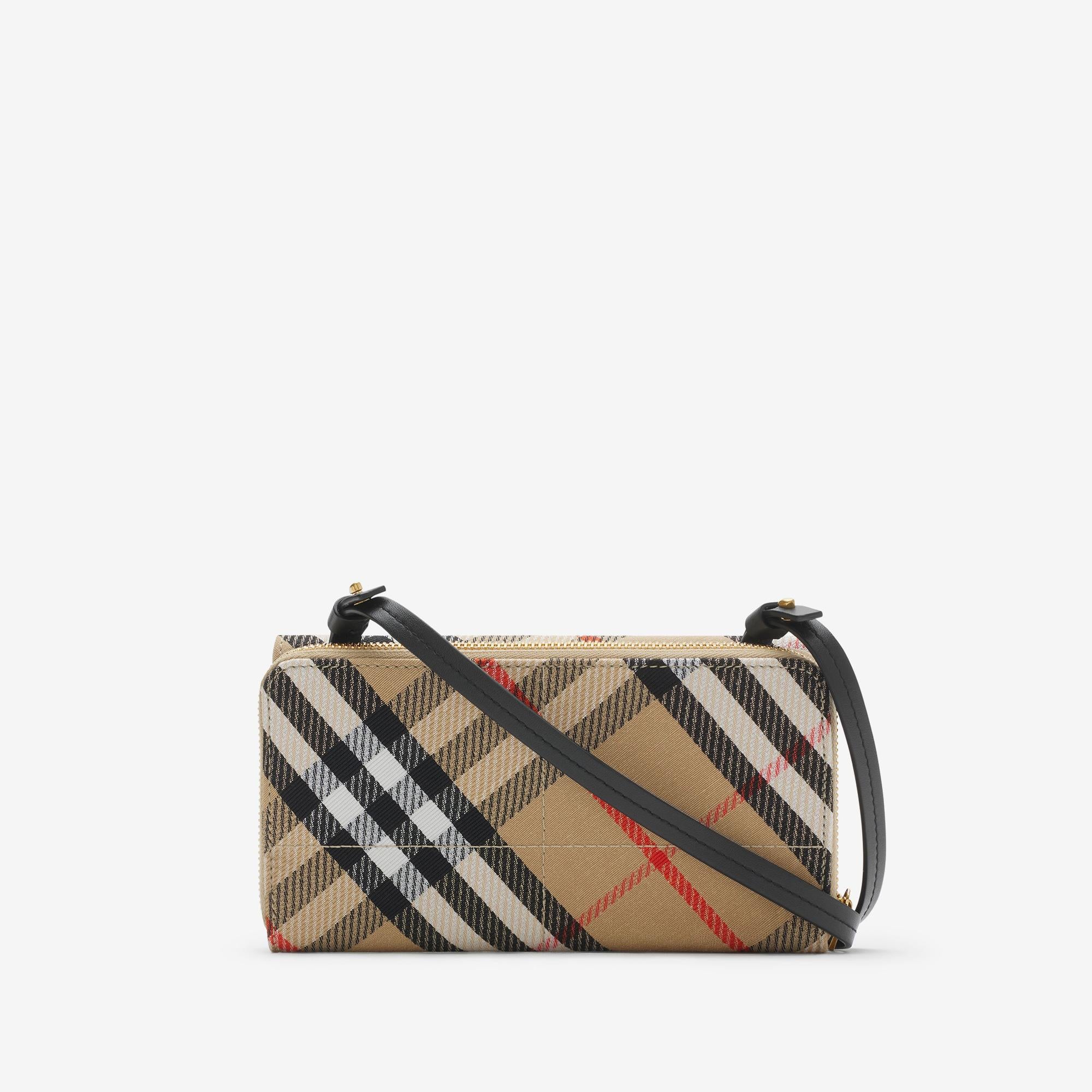 Burberry Snip Multi Pouch Kadın Bej Omuz Çantası