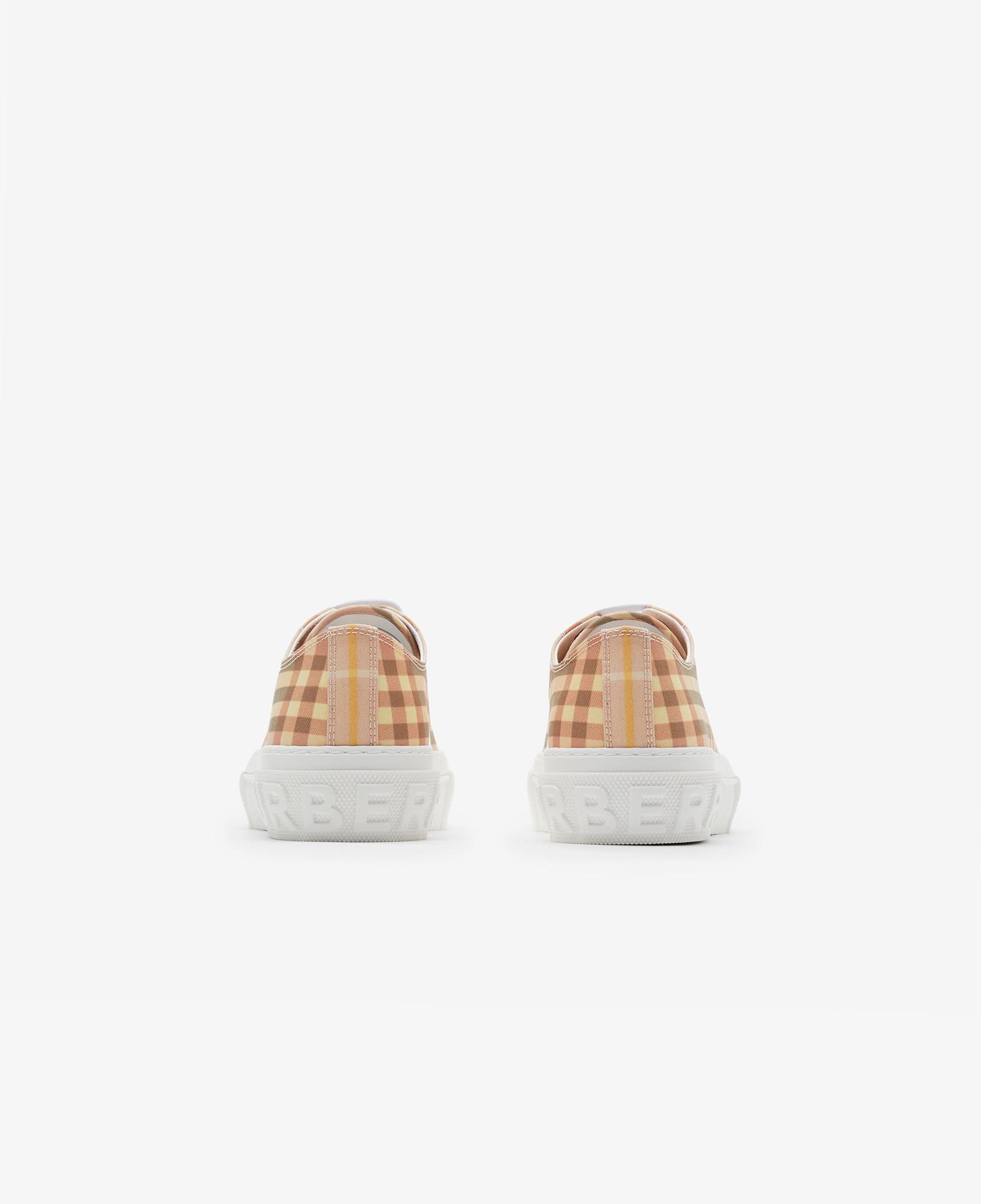 Burberry Tnr Jack L Low Kadın Krem Sneaker