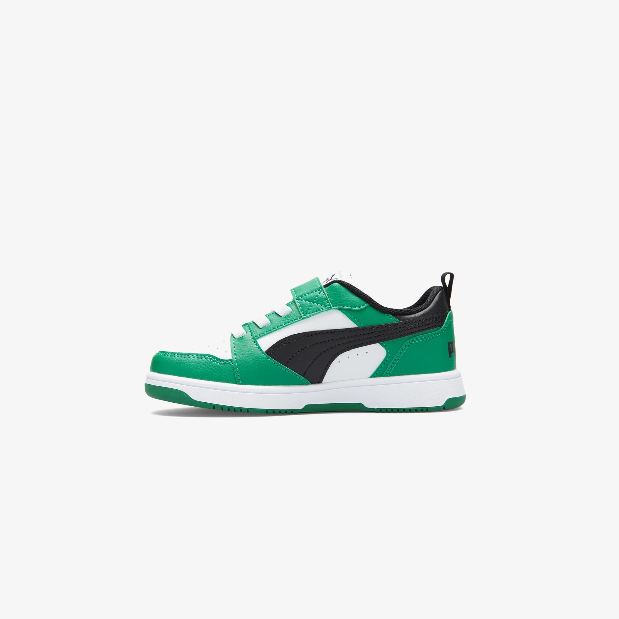 Puma Rebound V6 Low Çocuk Beyaz Spor Ayakkabı