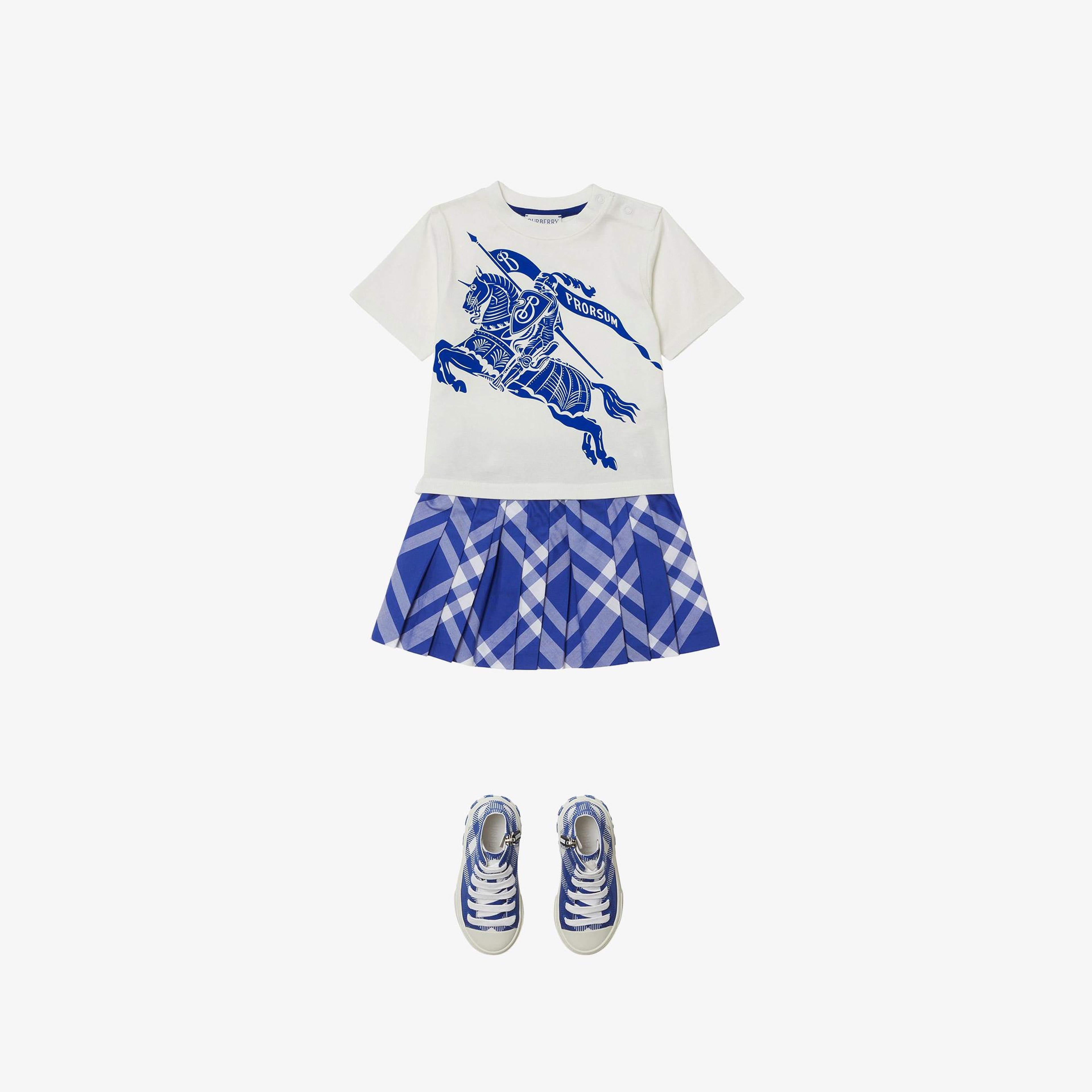 Burberry Çocuk Beyaz T-Shirt