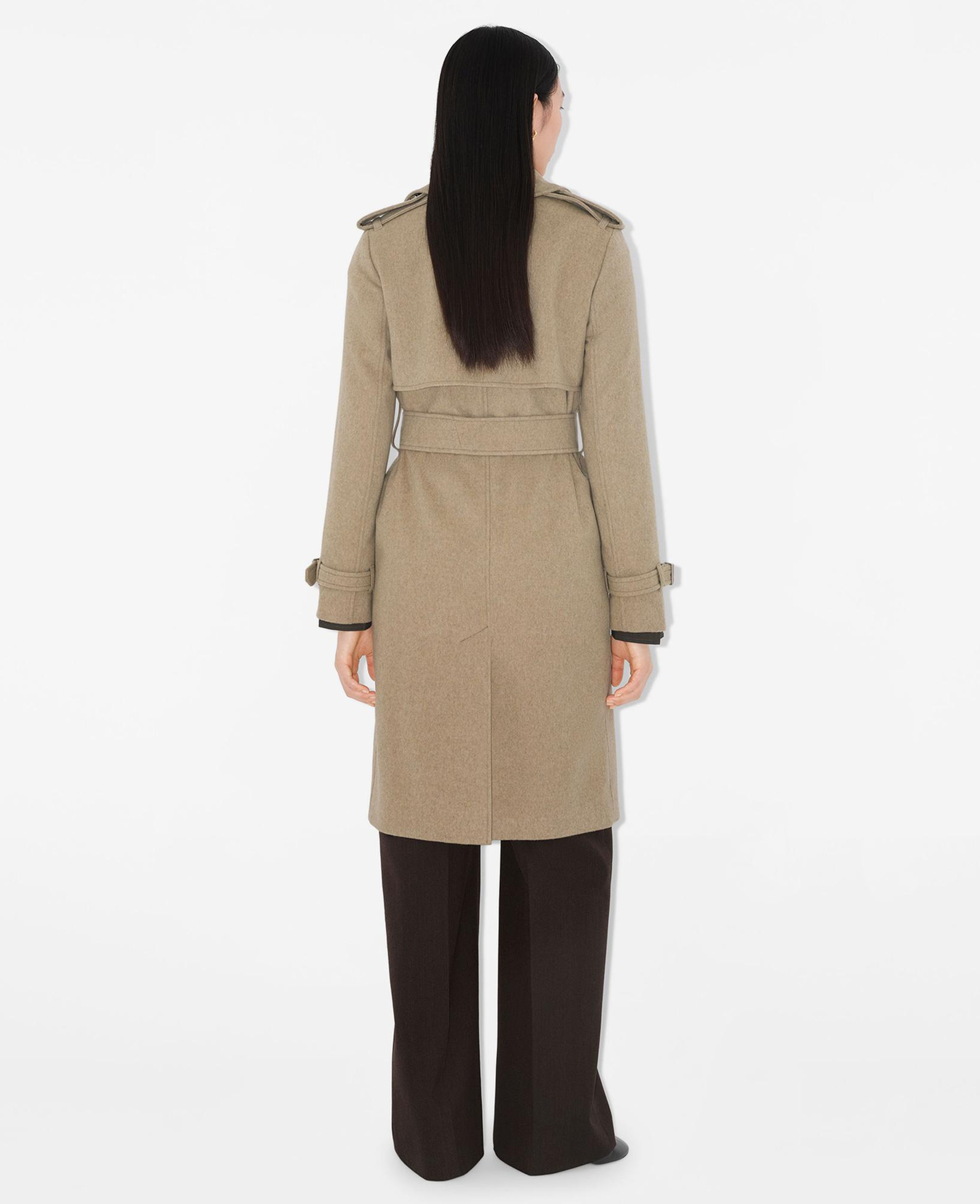Burberry Kaşmir Trench Kadın Bej Trençkot