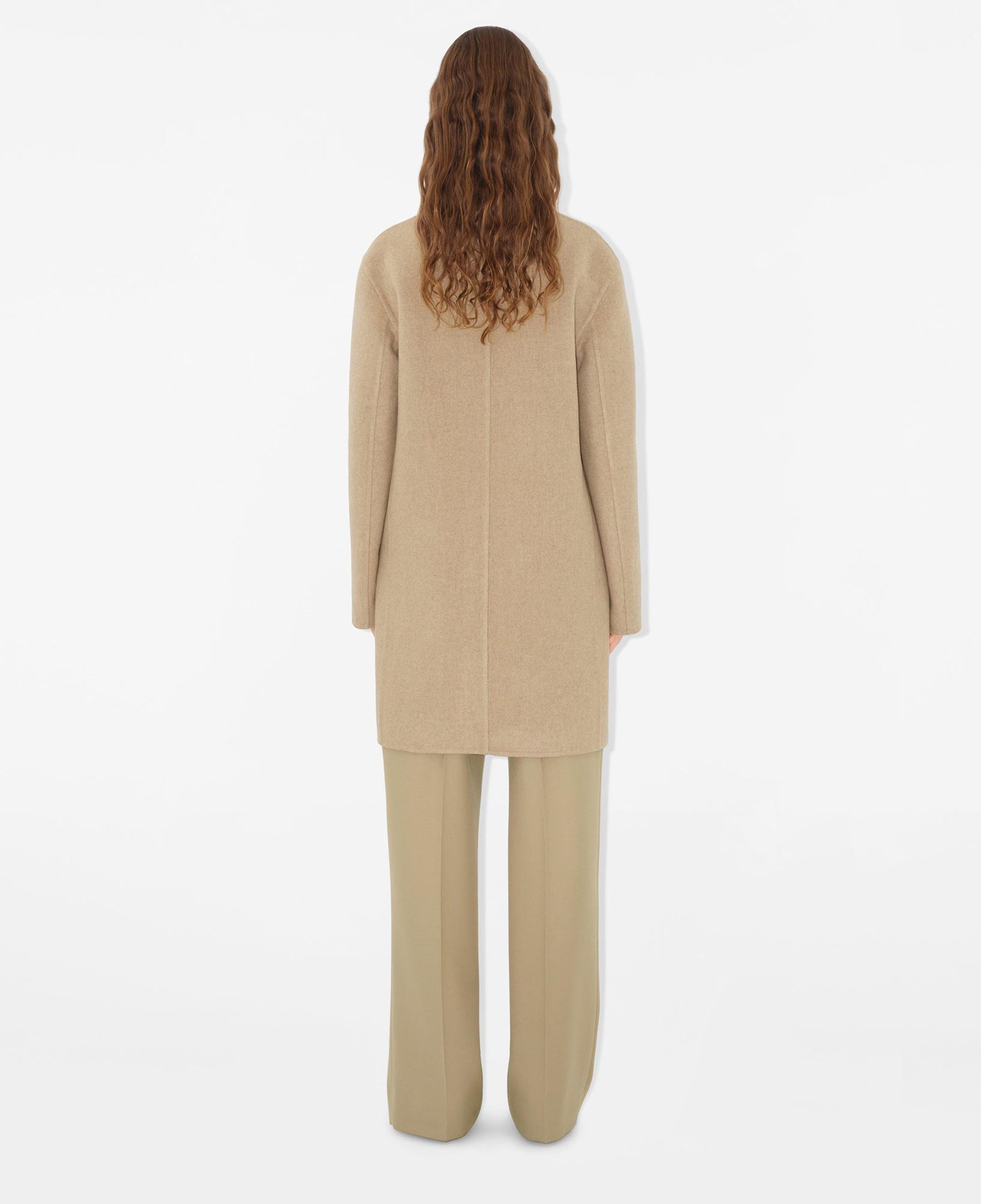 Burberry Giu Cashmere Kadın Bej Palto