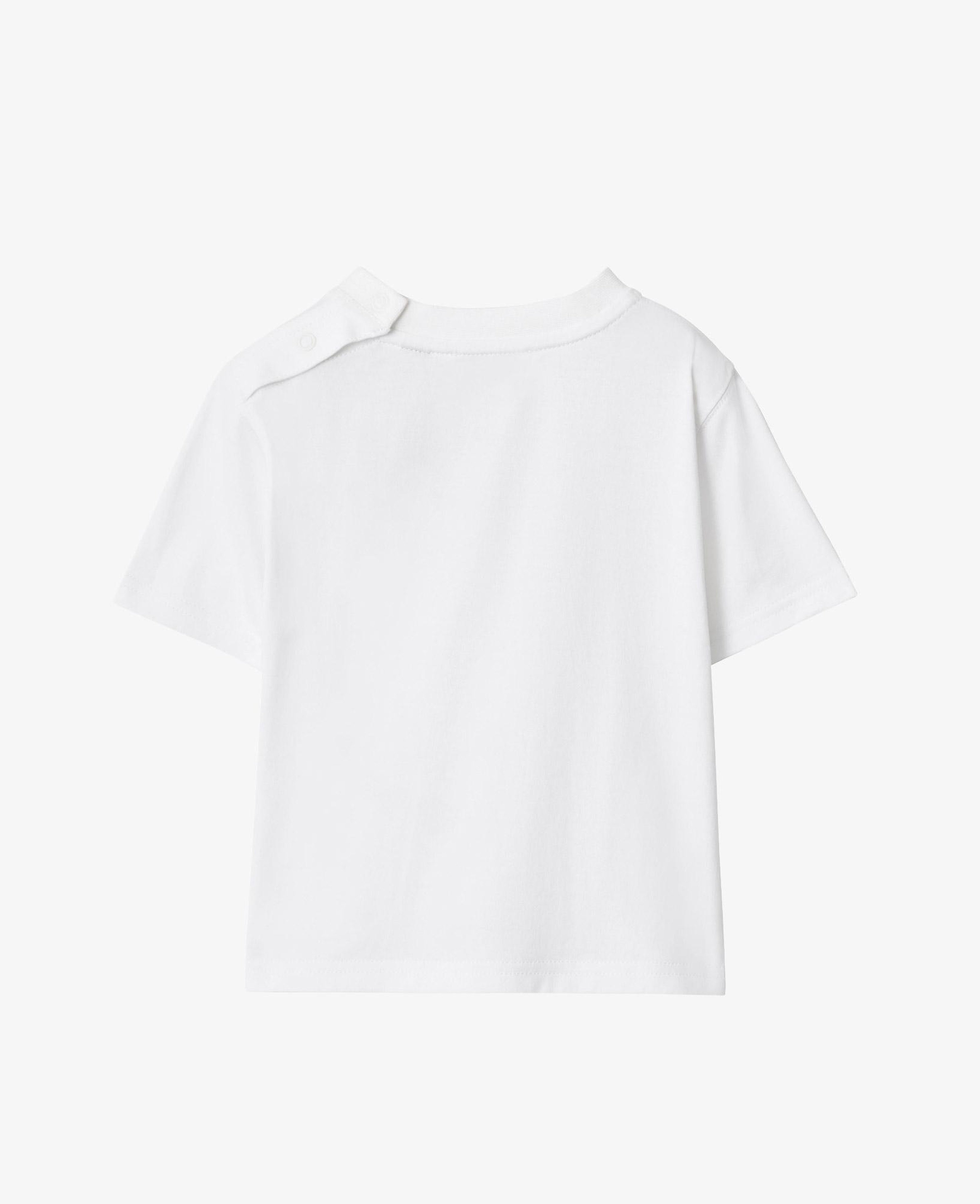 Burberry Cedar Teddy Çocuk Beyaz T-Shirt