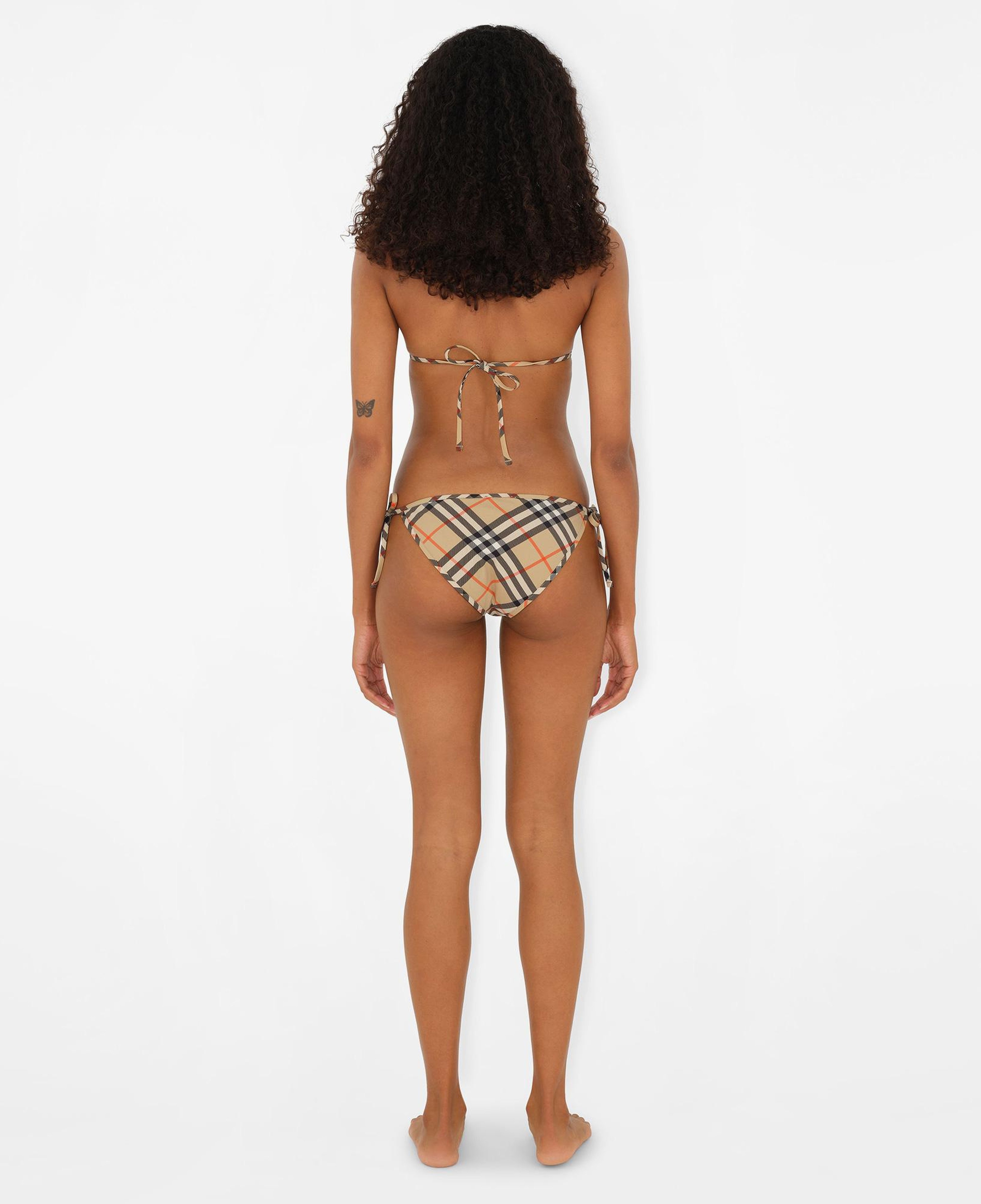 Burberry Kadın Bej Bikini Üstü