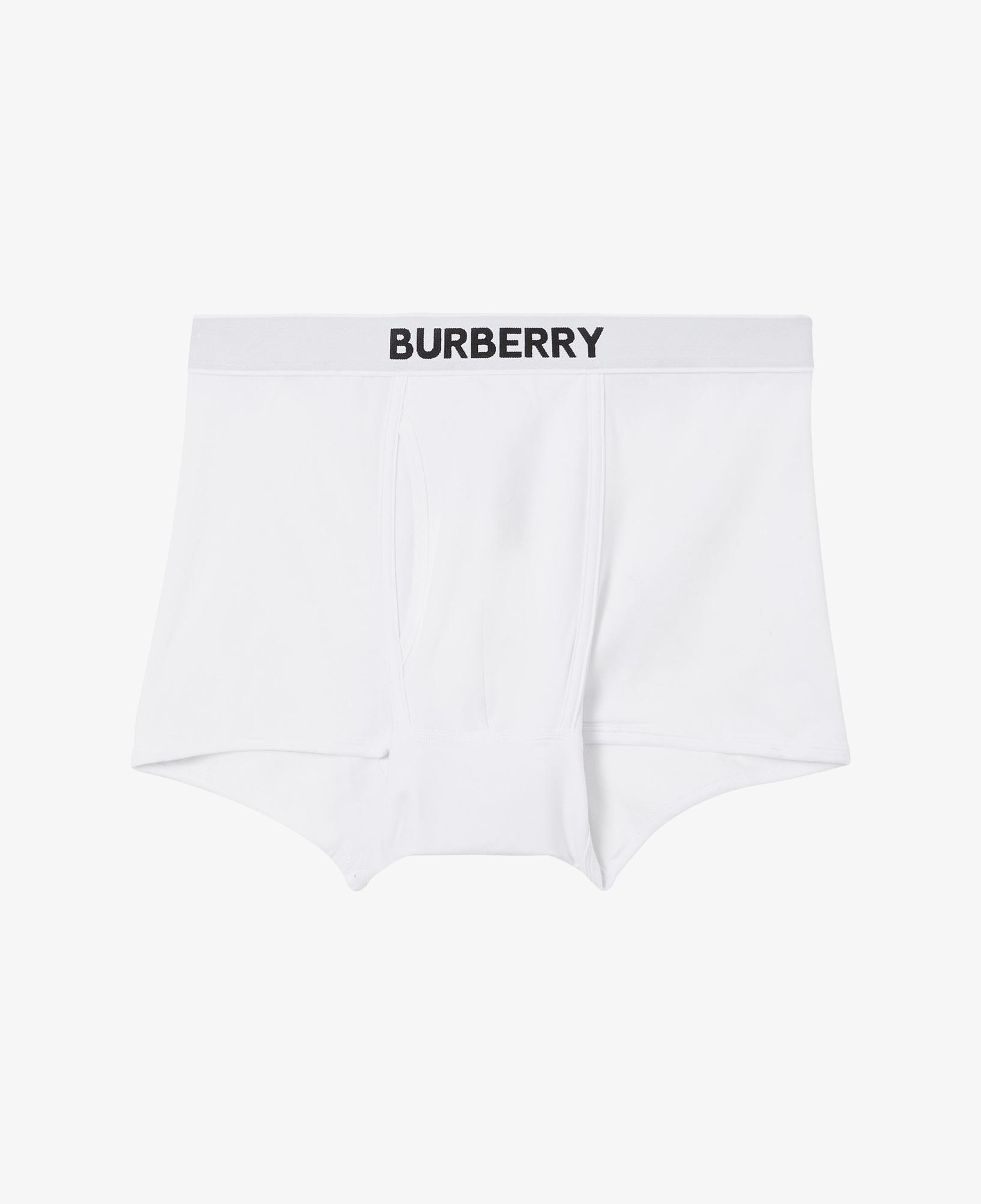 Burberry Pamuklu Erkek Beyaz Boxer