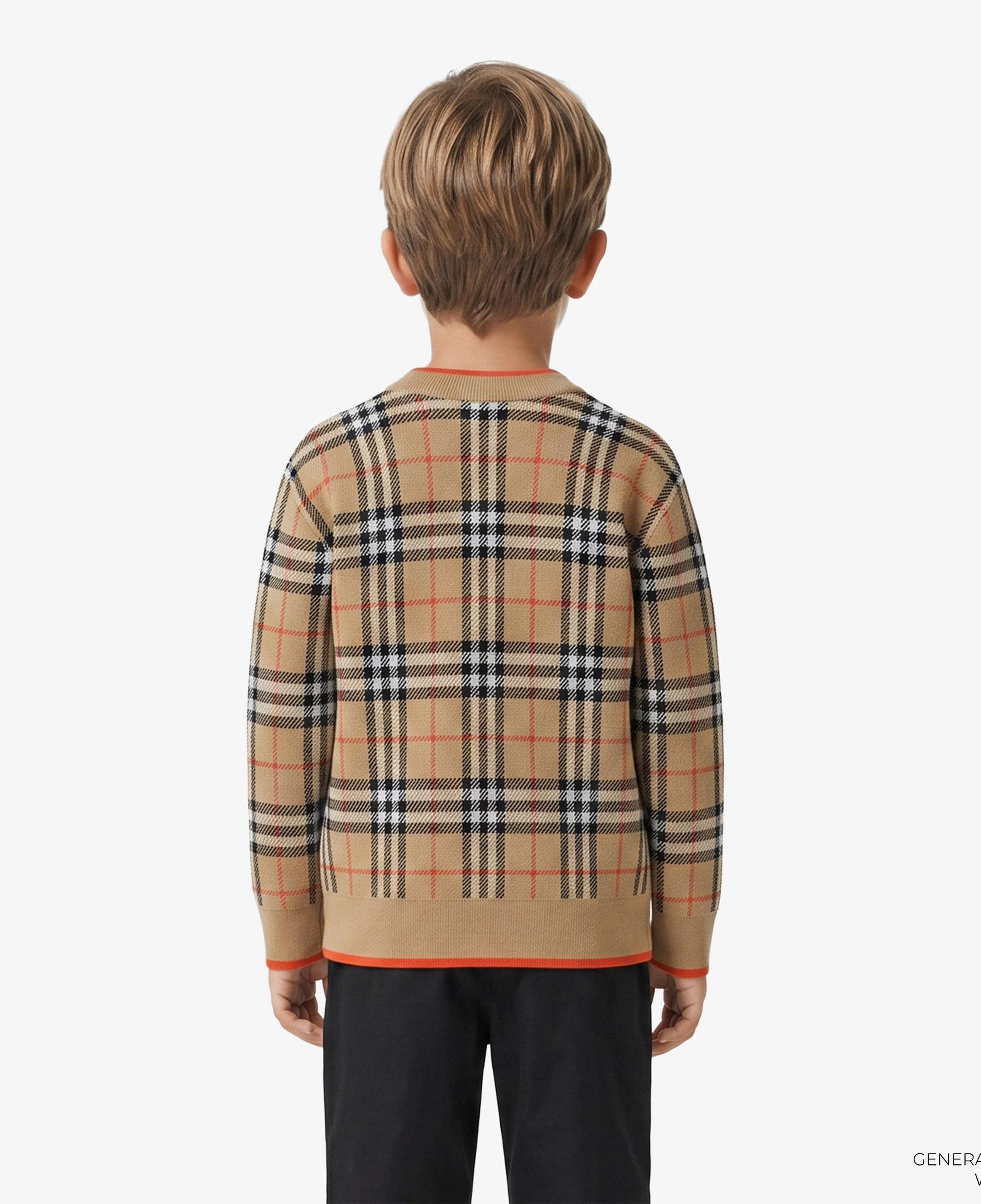 Burberry Graham Check Çocuk Bej Hırka