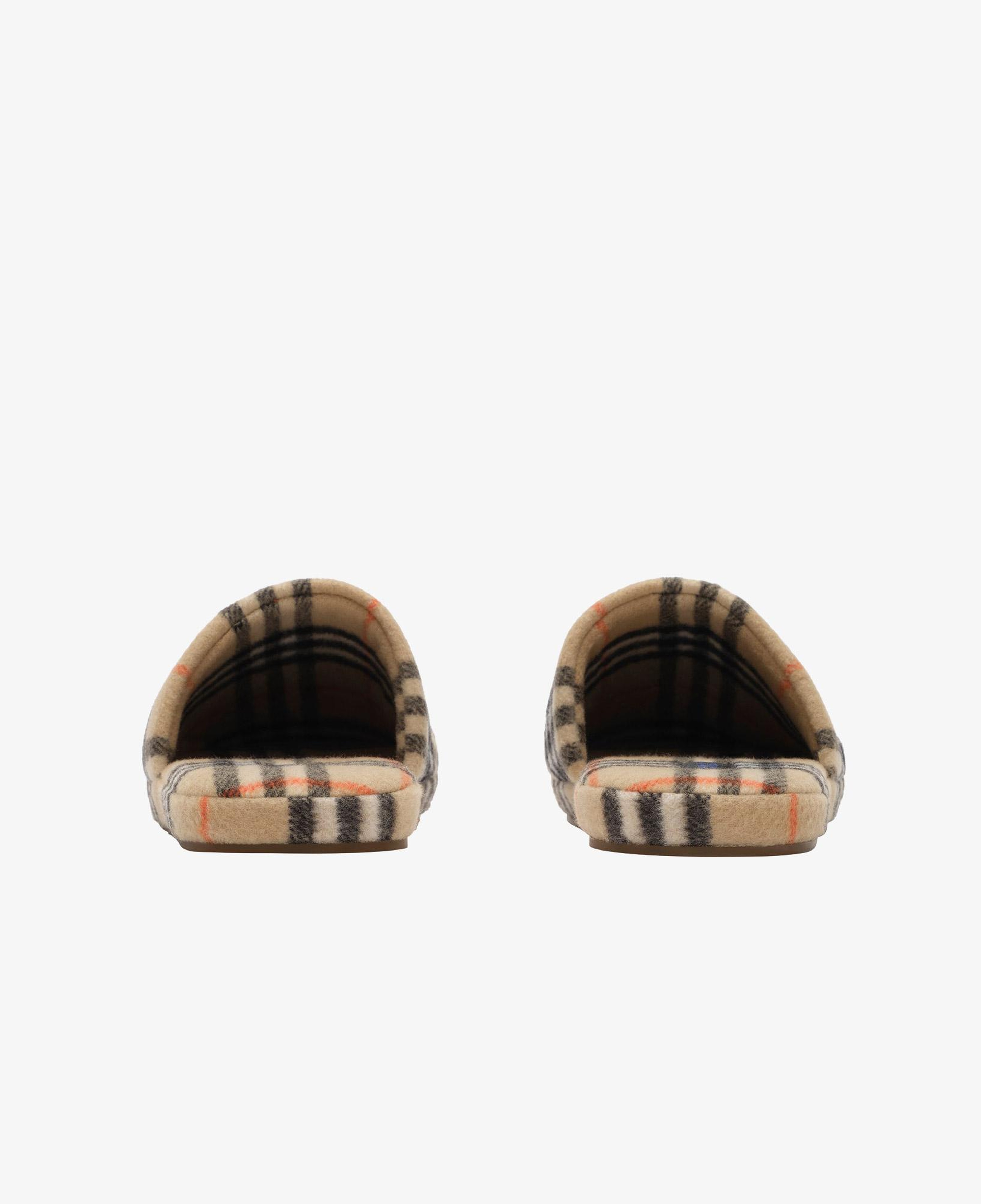 Burberry Quılt Check Erkek Bej Terlik