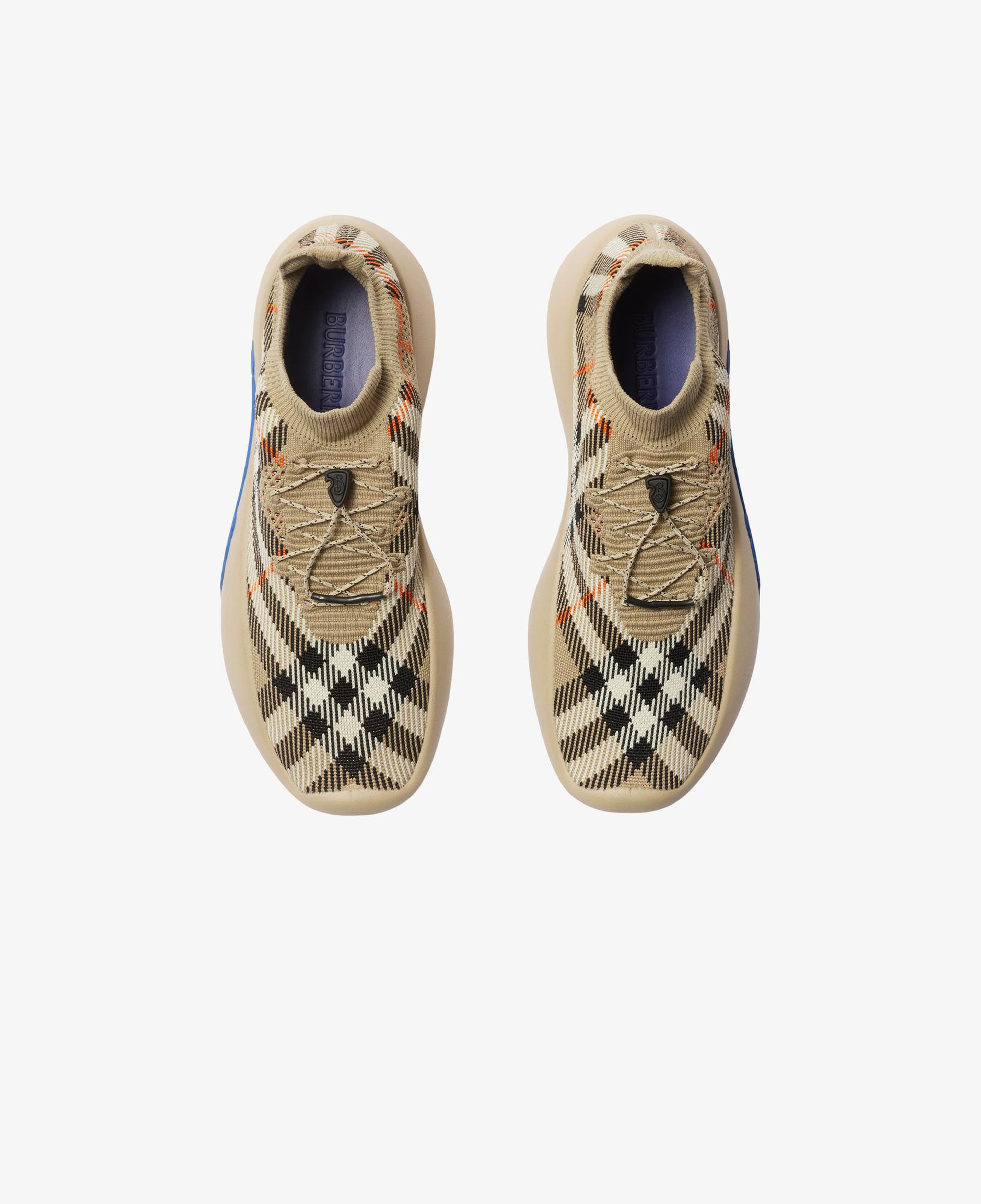 Burberry Knit Neptune Erkek Bej Sneaker