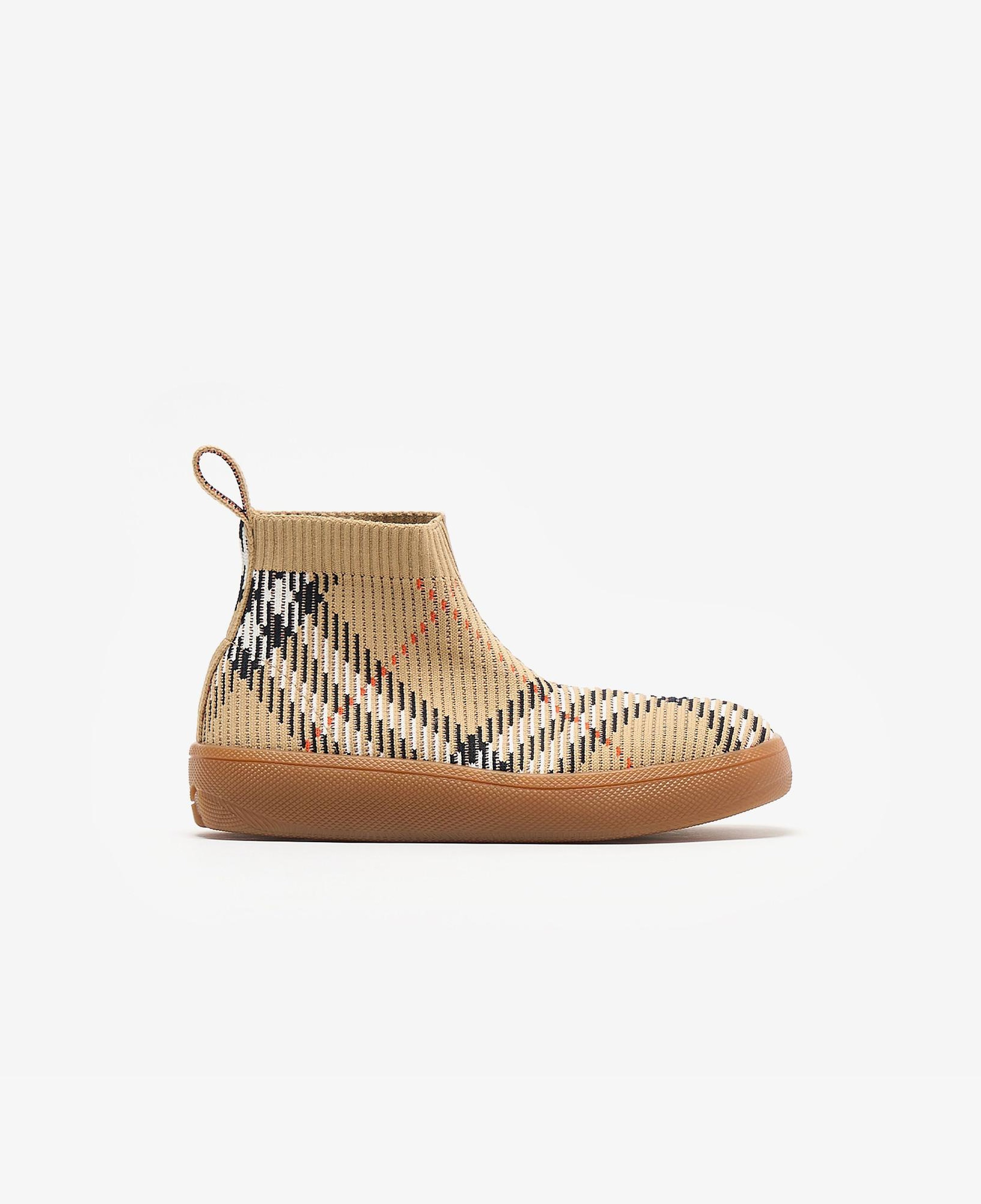 Burberry Moseley Sock Çocuk Bej Sneaker