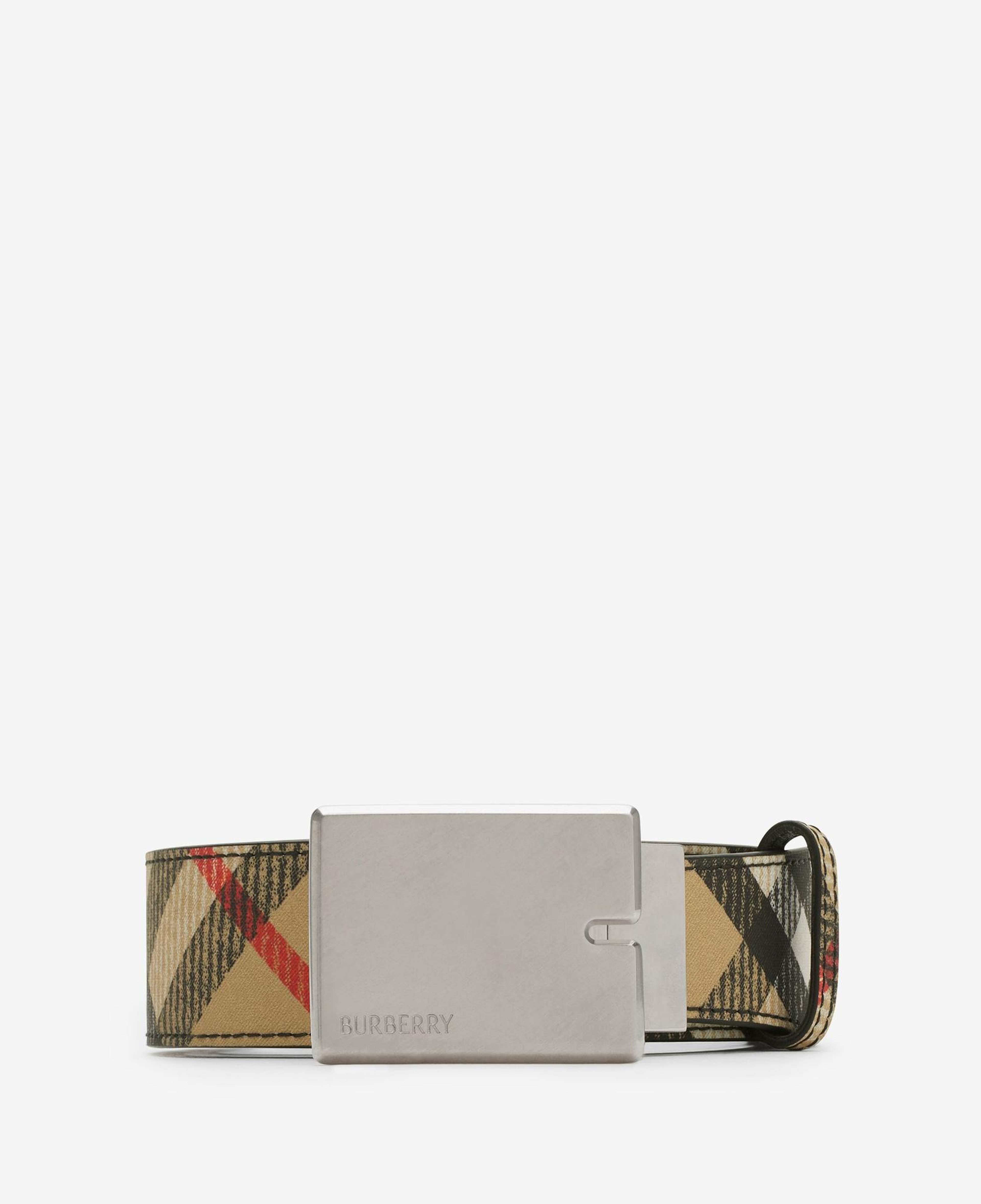 Burberry 35 Rvin Reversible Cut Erkek Bej Kemer