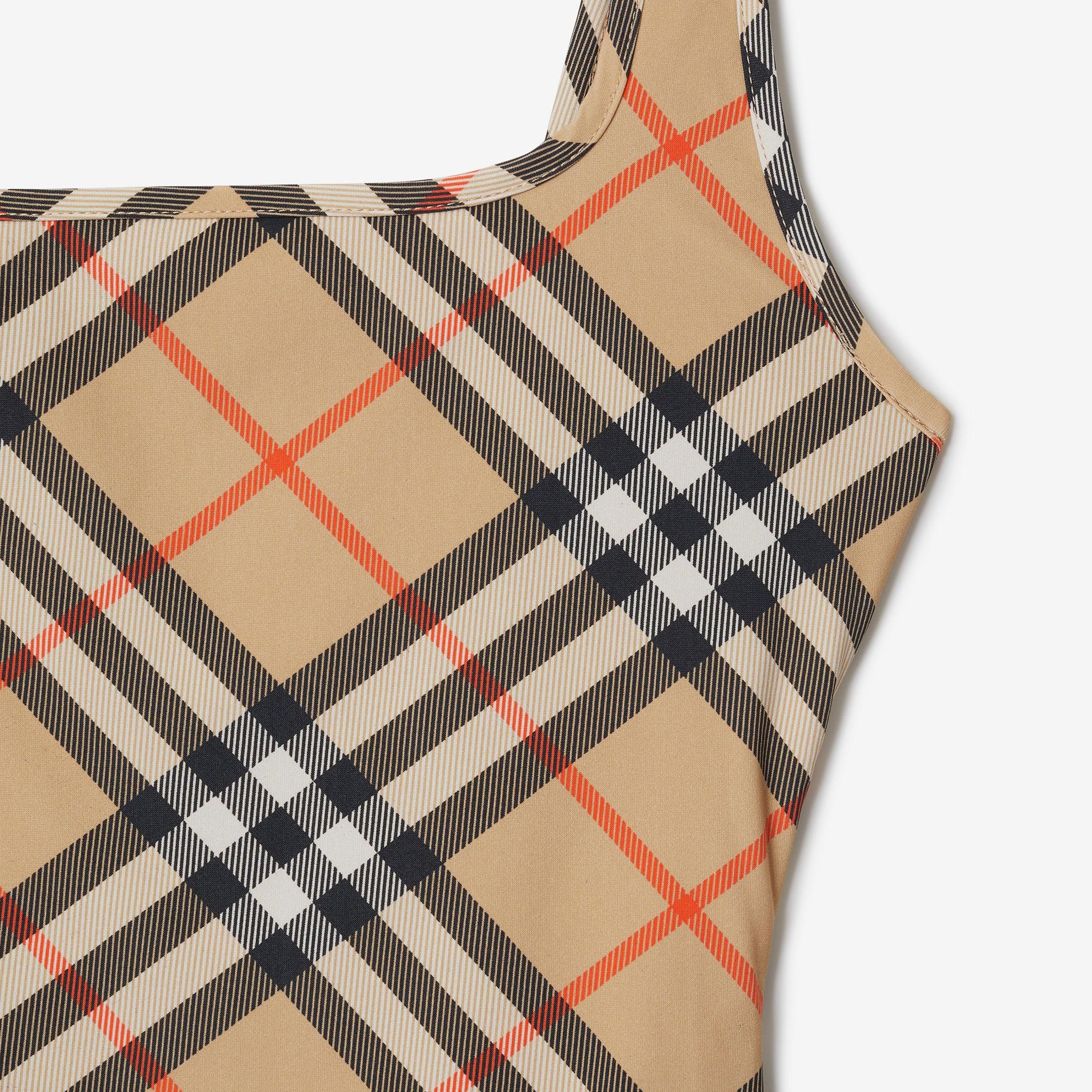 Burberry Check Kadın Bej Mayo