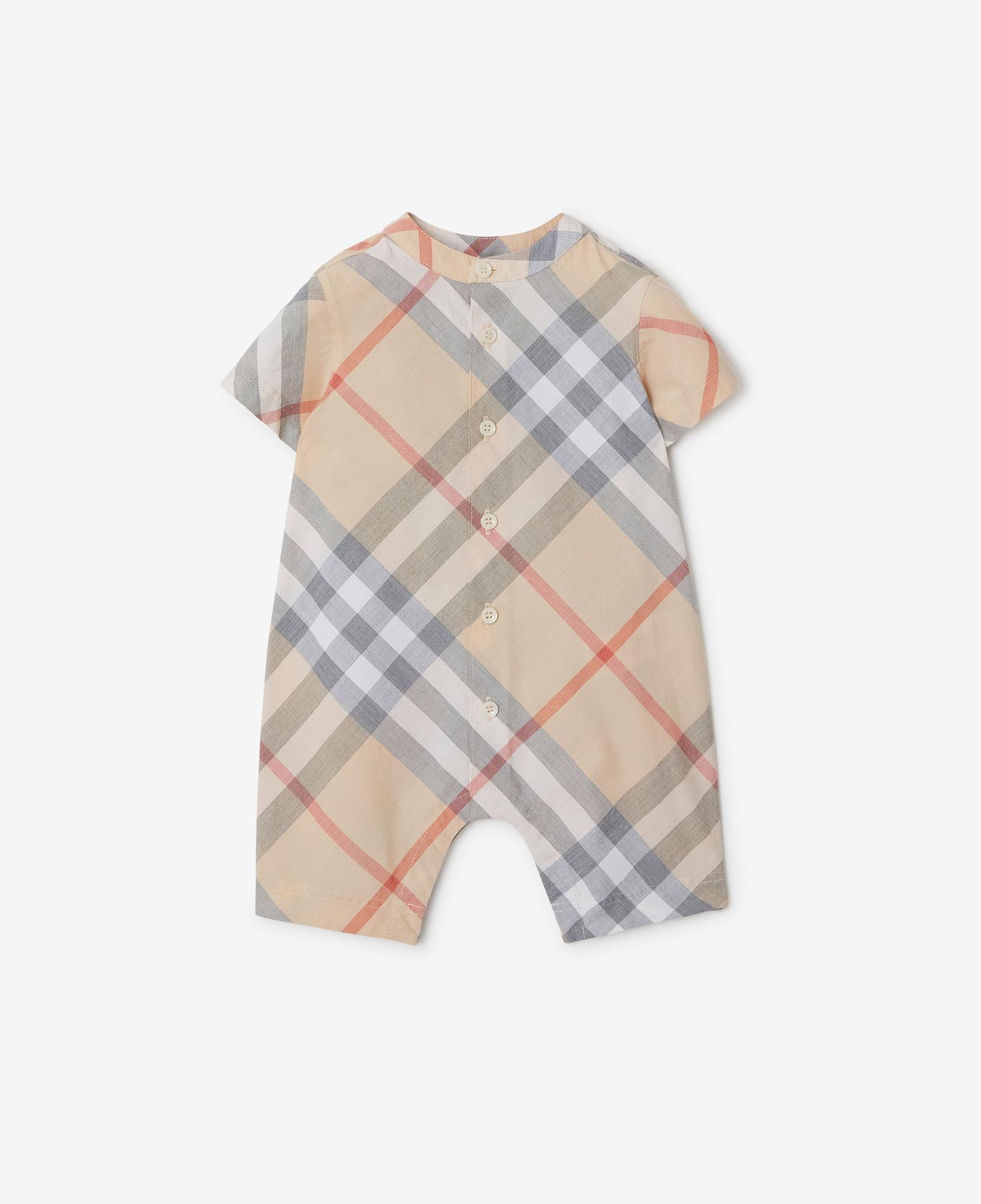 Burberry Çocuk Bej Bebek Seti