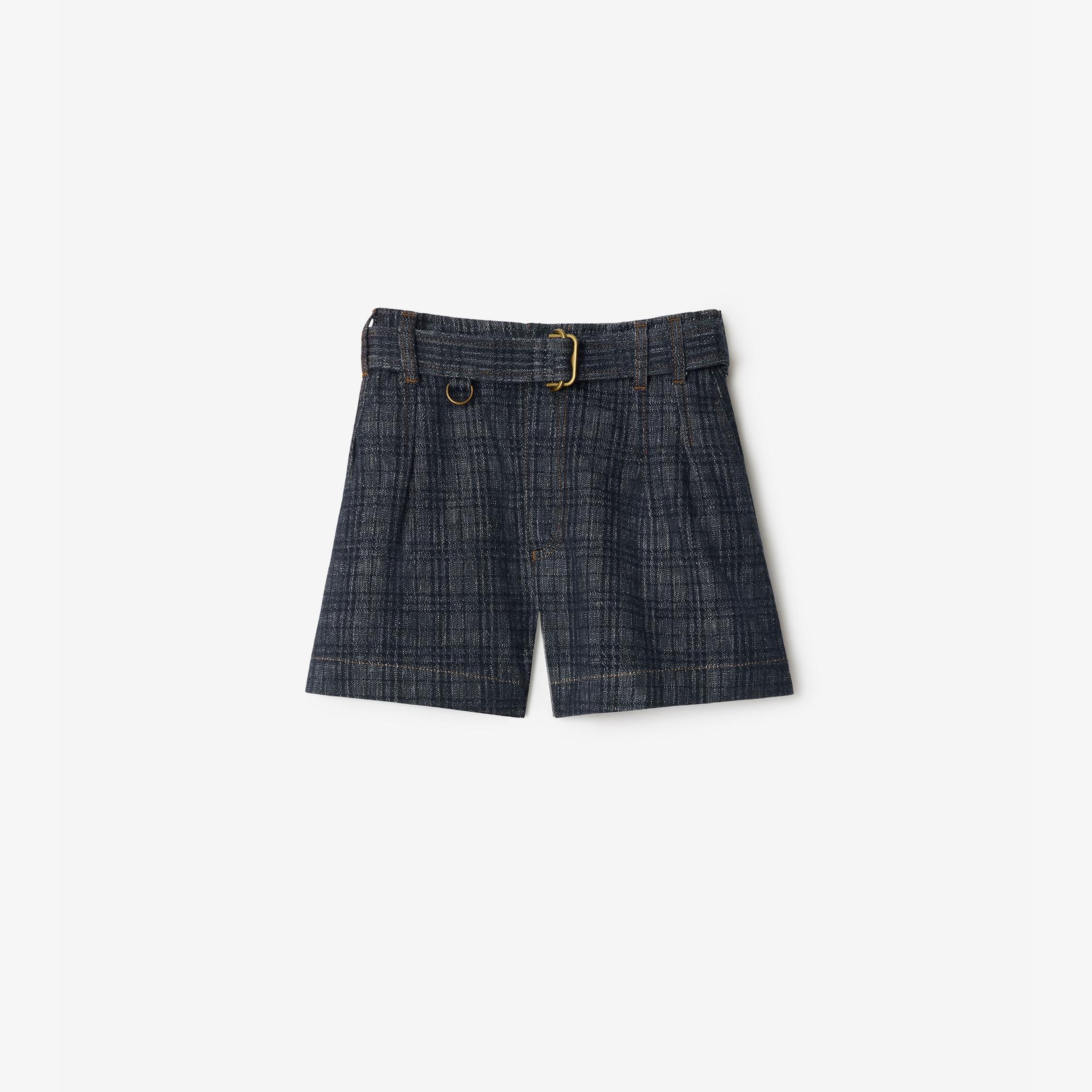 Burberry Kadın Mavi Pantolon