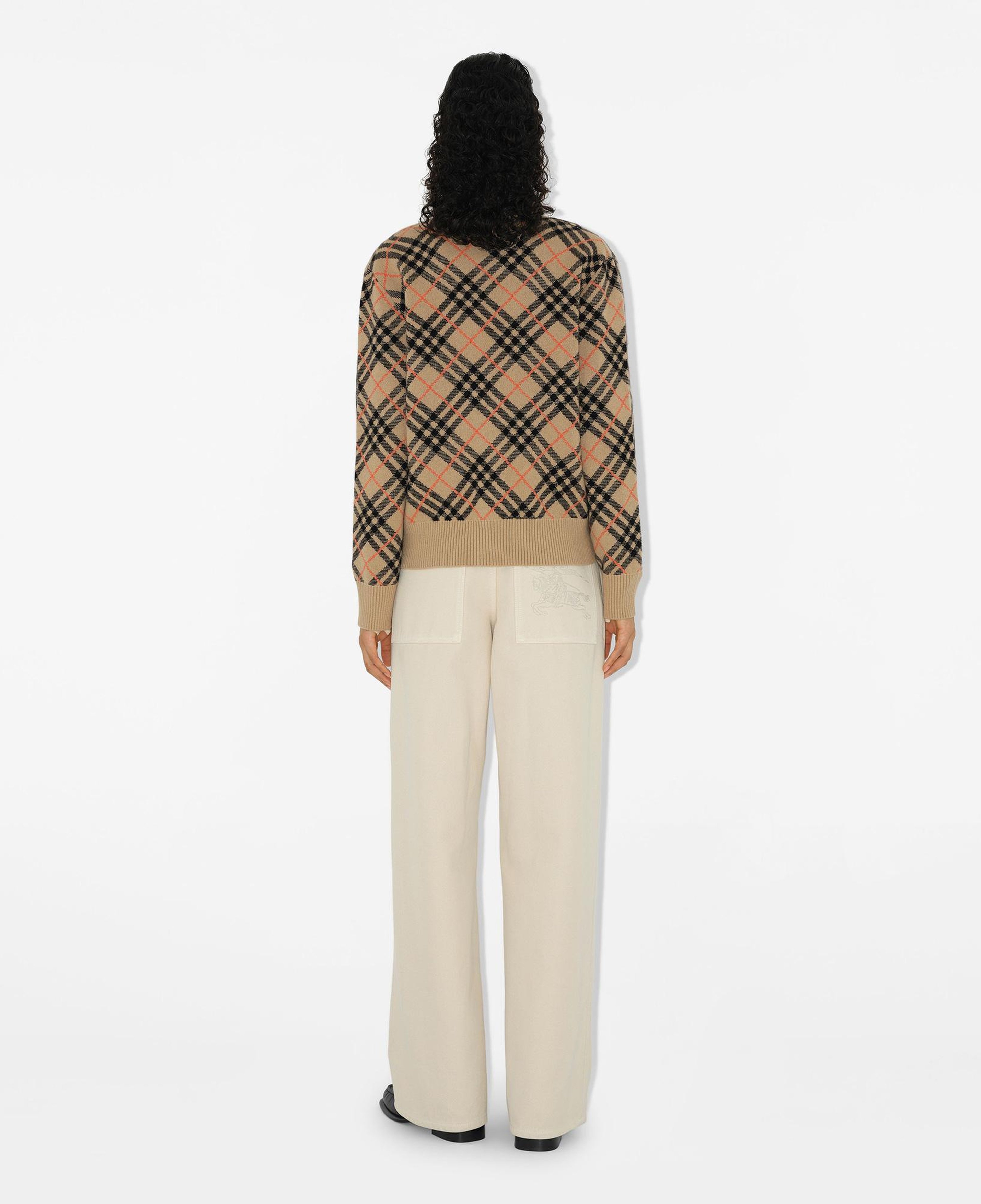 Burberry Check Kaşmir Kadın Bej Hırka